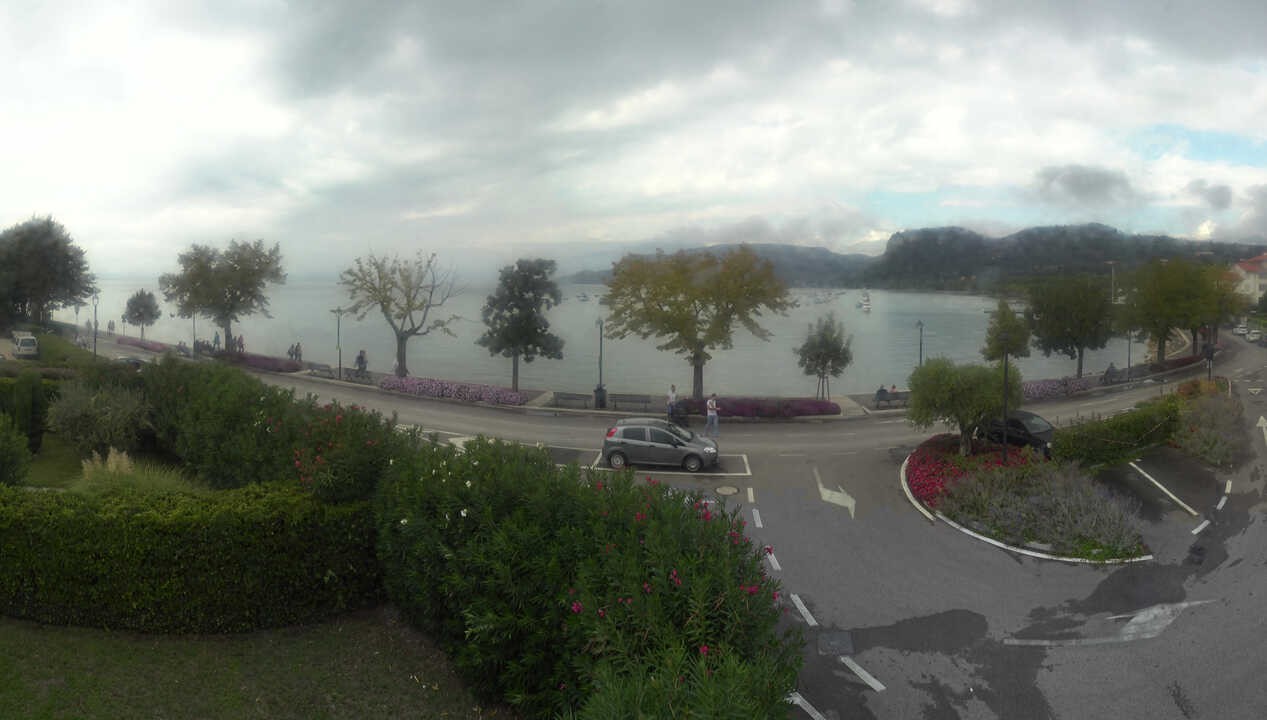 Archiv Foto Webcam Gardasee - Bardolino Punta Cornicello