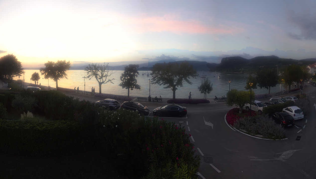 Archiv Foto Webcam Gardasee - Bardolino Punta Cornicello