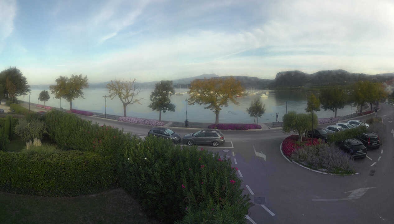Archiv Foto Webcam Gardasee - Bardolino Punta Cornicello