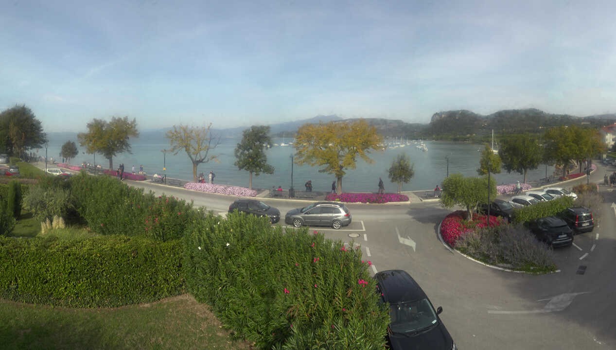 Archiv Foto Webcam Gardasee - Bardolino Punta Cornicello
