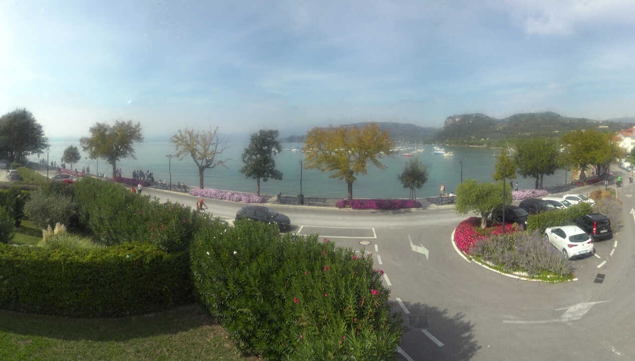 Archiv Foto Webcam Gardasee - Bardolino Punta Cornicello