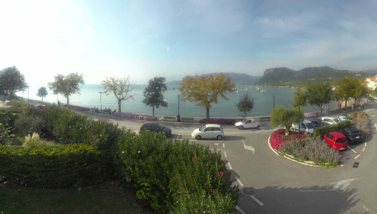 Archiv Foto Webcam Gardasee - Bardolino Punta Cornicello