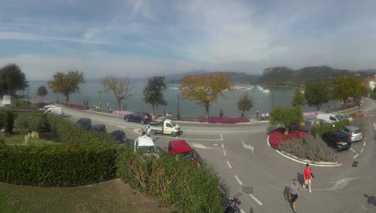 Archiv Foto Webcam Gardasee - Bardolino Punta Cornicello