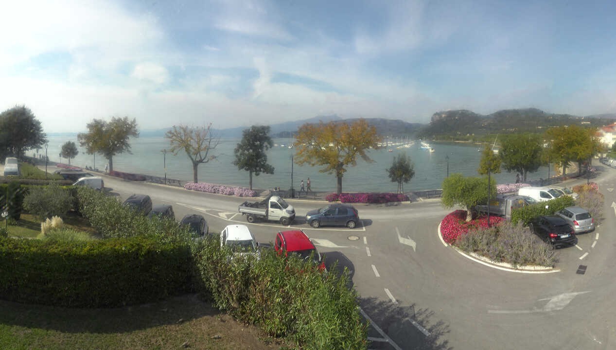 Archiv Foto Webcam Gardasee - Bardolino Punta Cornicello
