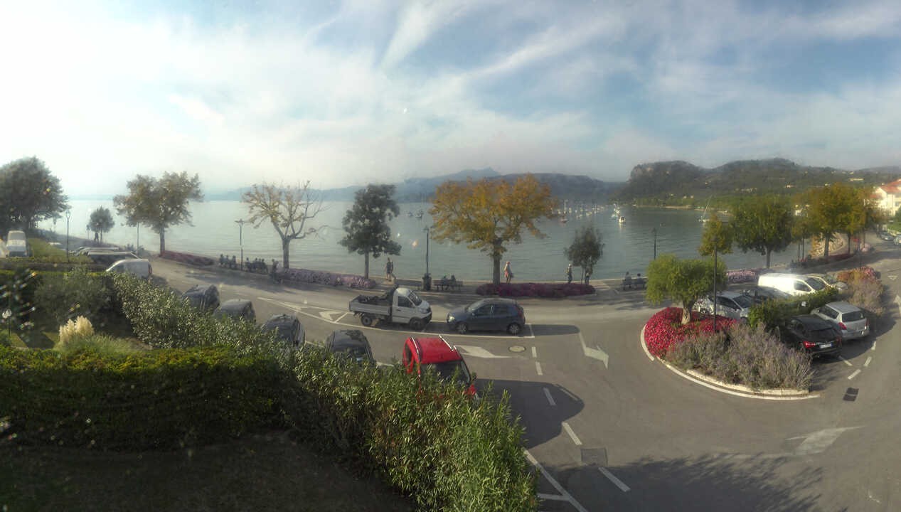 Archiv Foto Webcam Gardasee - Bardolino Punta Cornicello