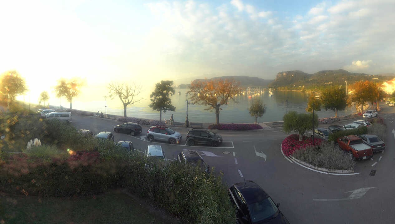 Archiv Foto Webcam Gardasee - Bardolino Punta Cornicello