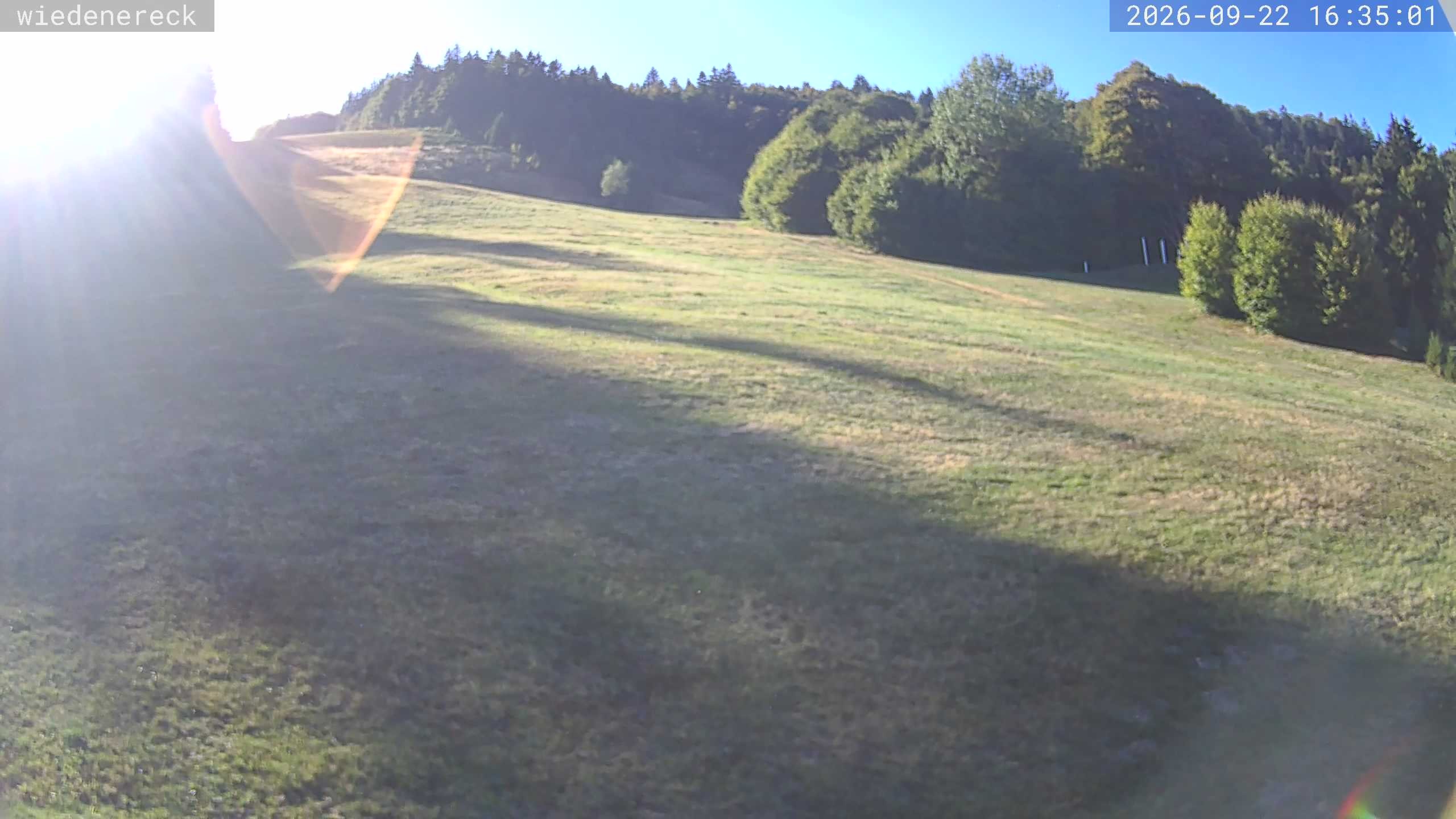 Archived image Webcam Rollspitz Münstertal-Wieden