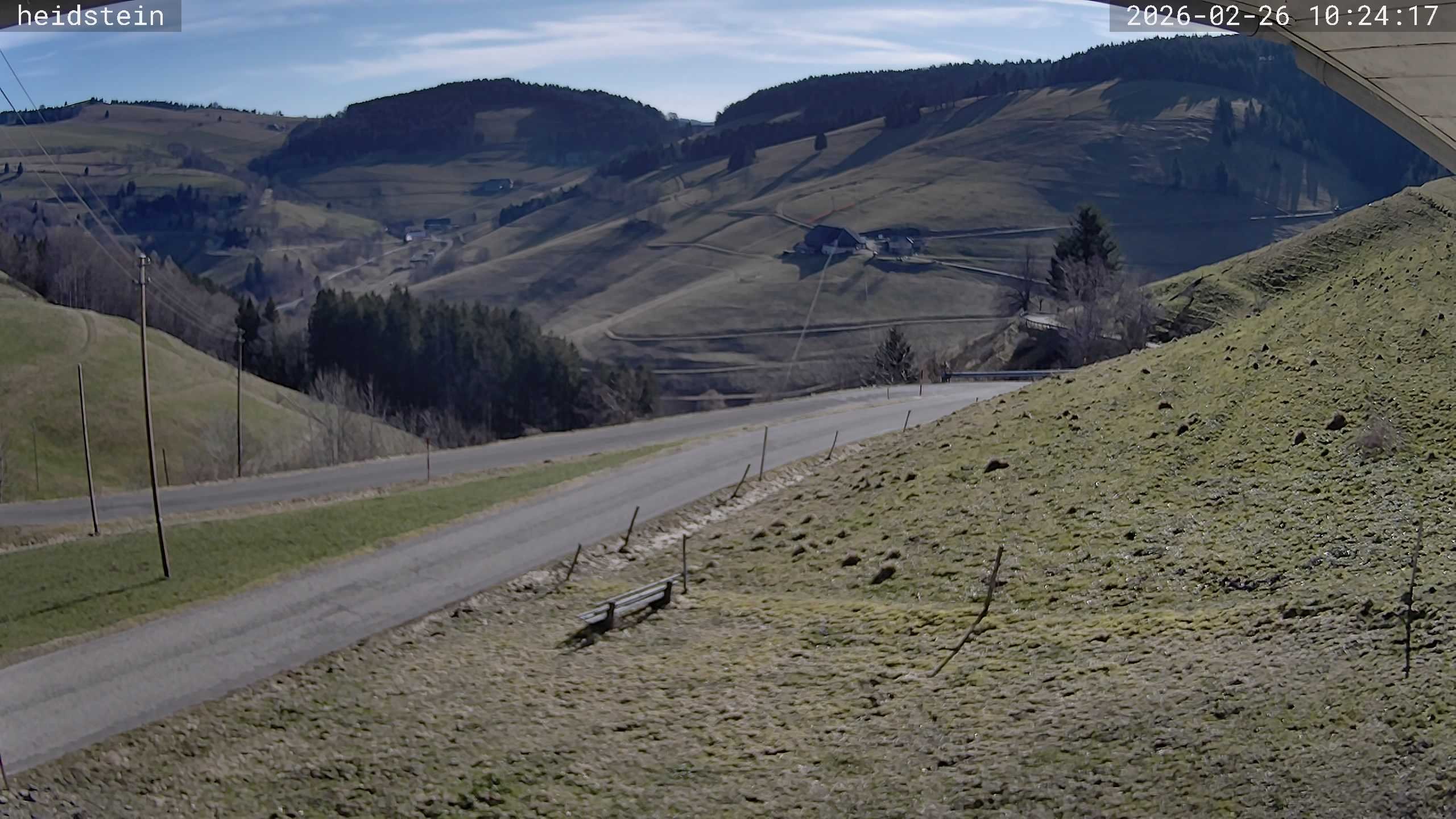 Archived image Webcam Münstertal-Wieden: Heidstein Lift