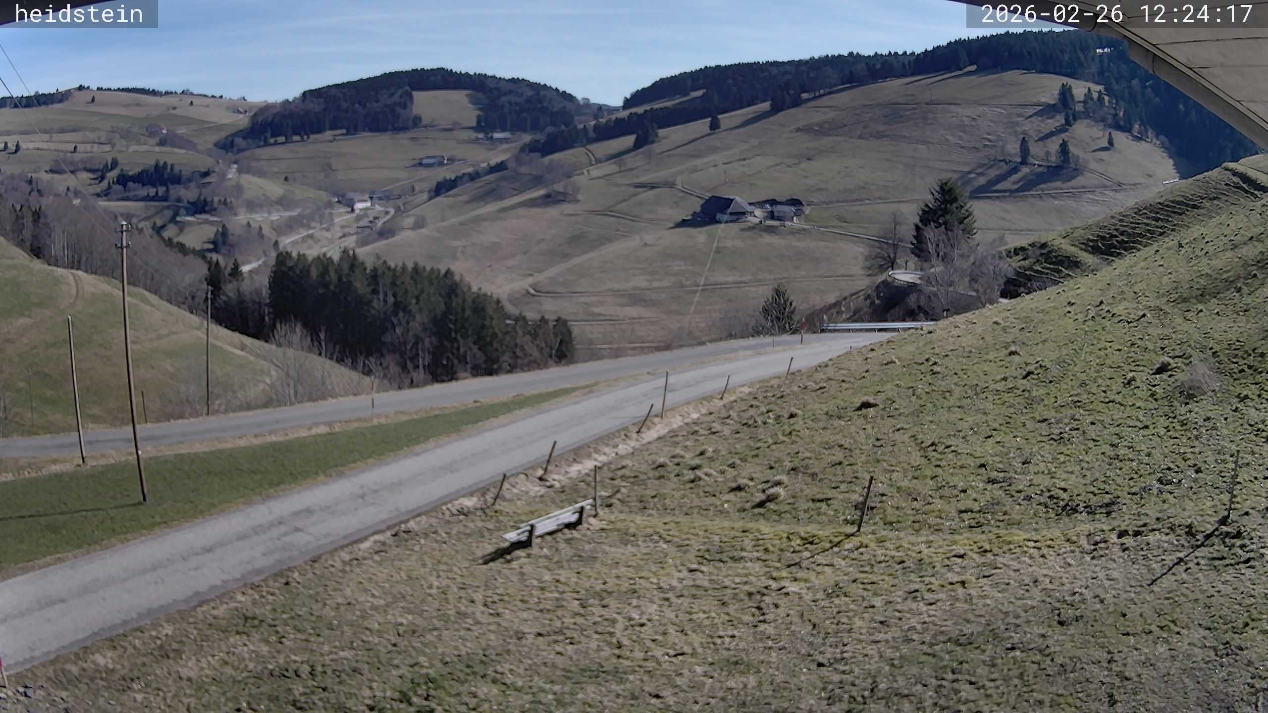 Archived image Webcam Münstertal-Wieden: Heidstein Lift