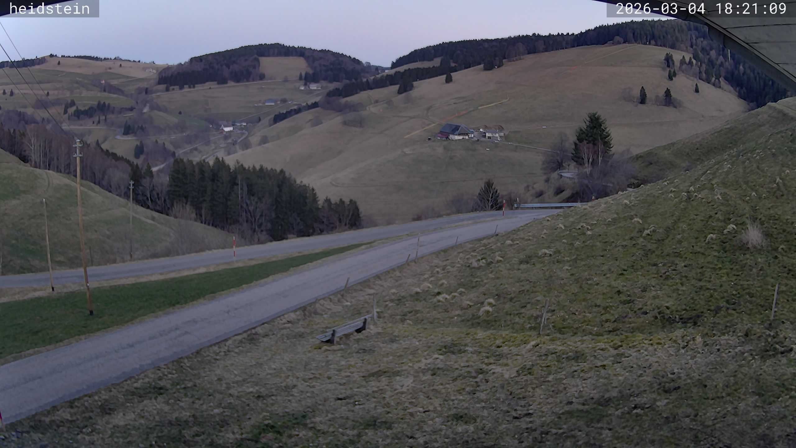 Archiv Foto Webcam Münstertal-Wieden: Heidsteinlift