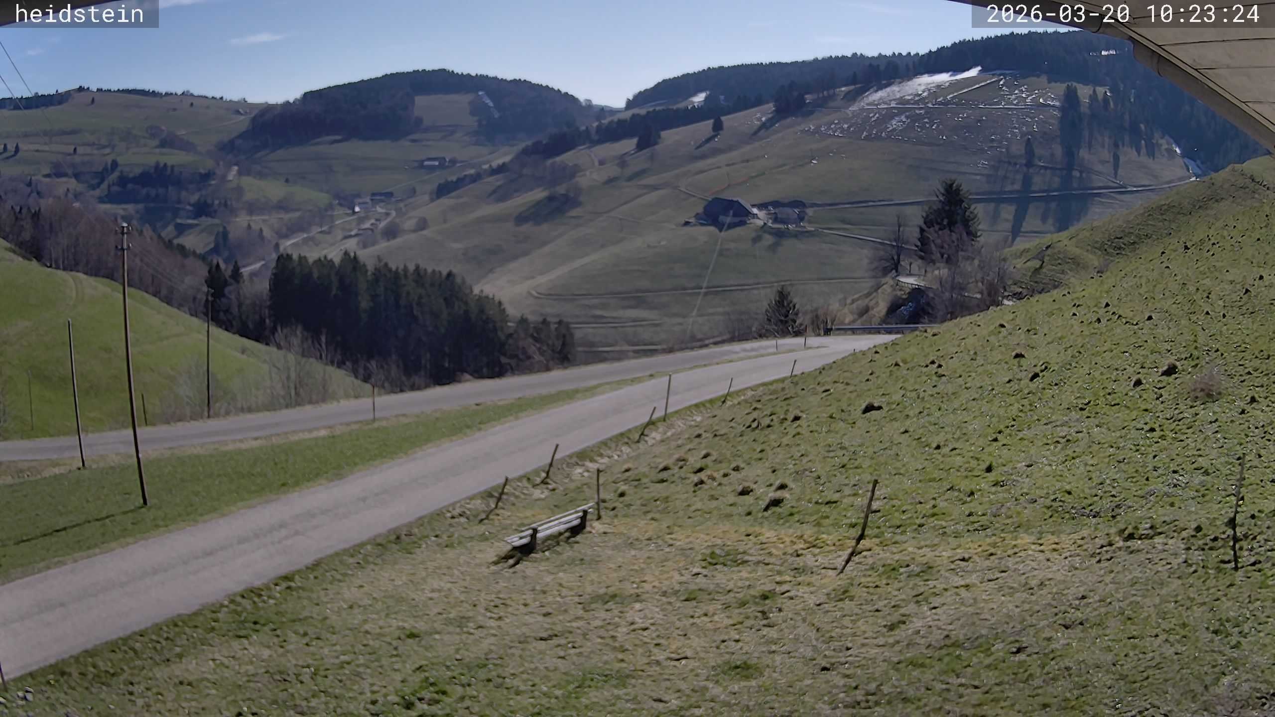 Archiv Foto Webcam Münstertal-Wieden: Heidsteinlift