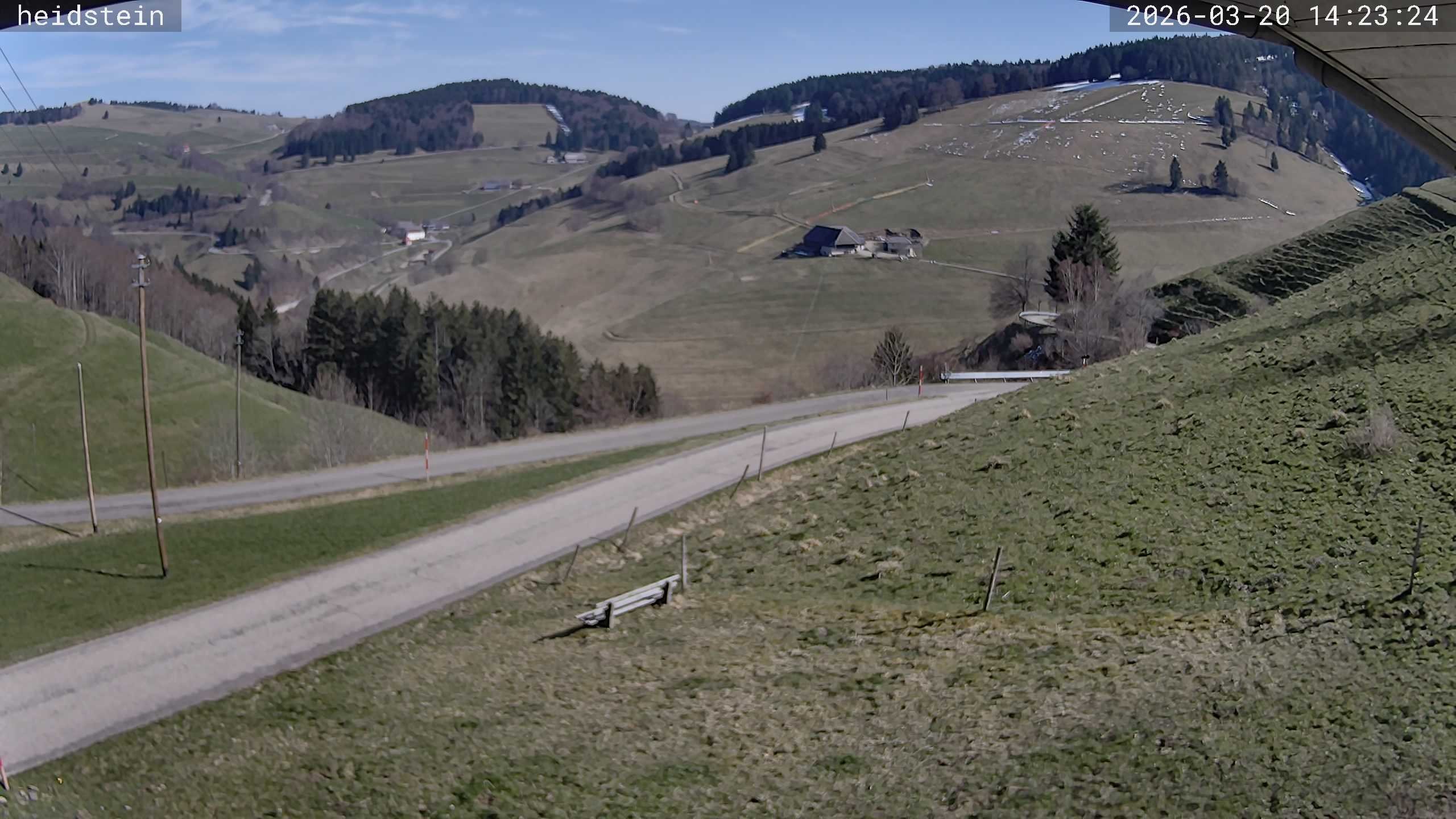 Archiv Foto Webcam Münstertal-Wieden: Heidsteinlift