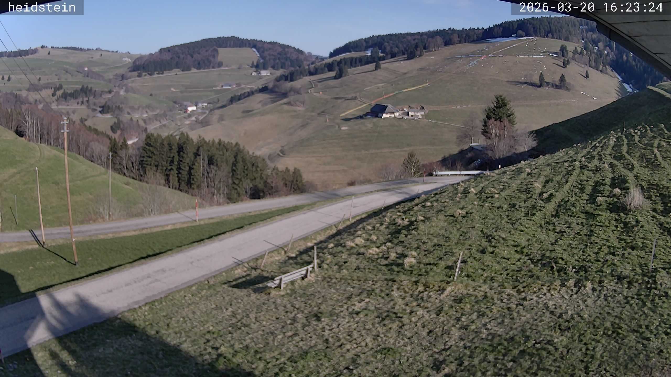 Archiv Foto Webcam Münstertal-Wieden: Heidsteinlift