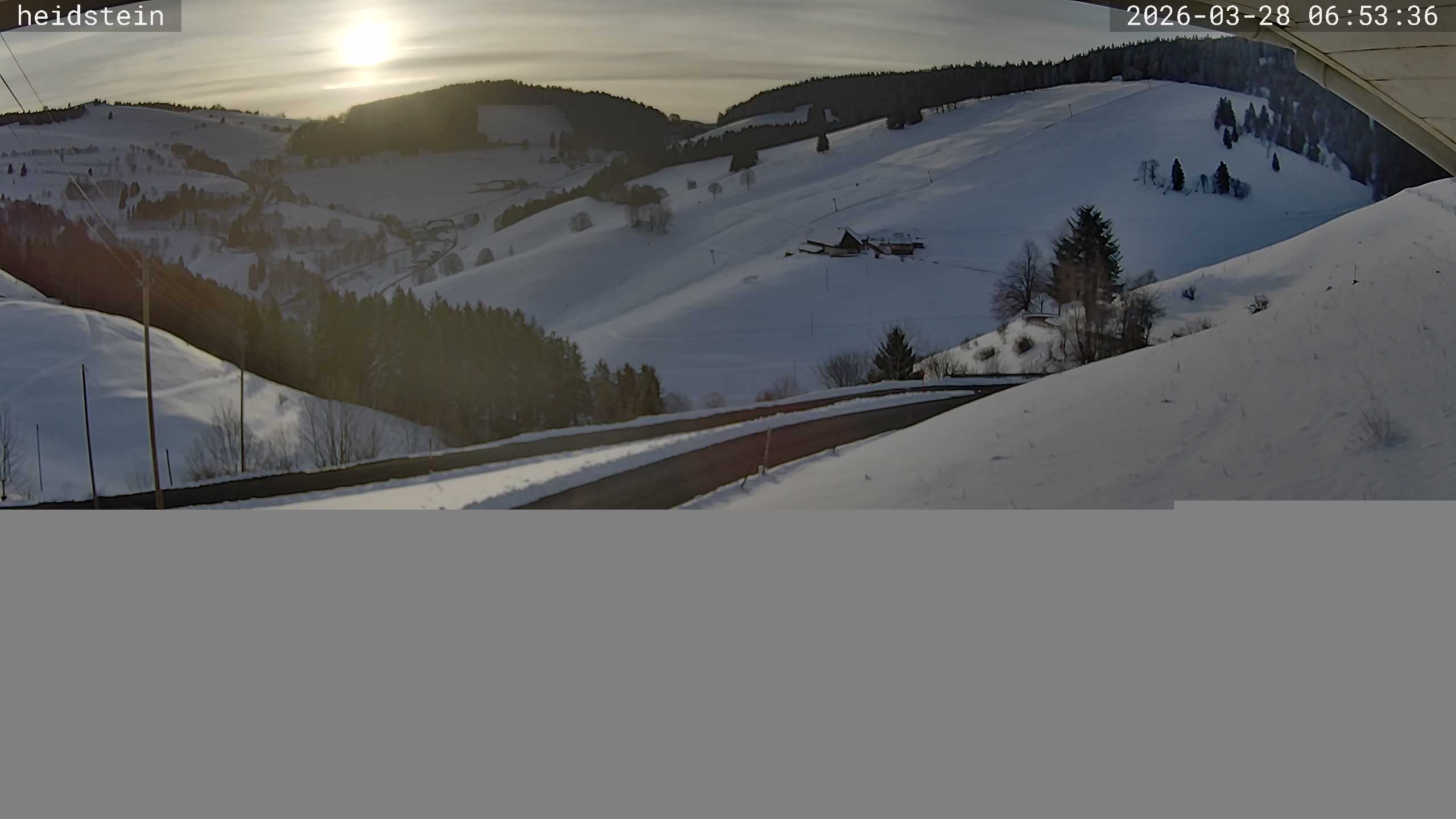 Archived image Webcam Münstertal-Wieden: Heidstein Lift