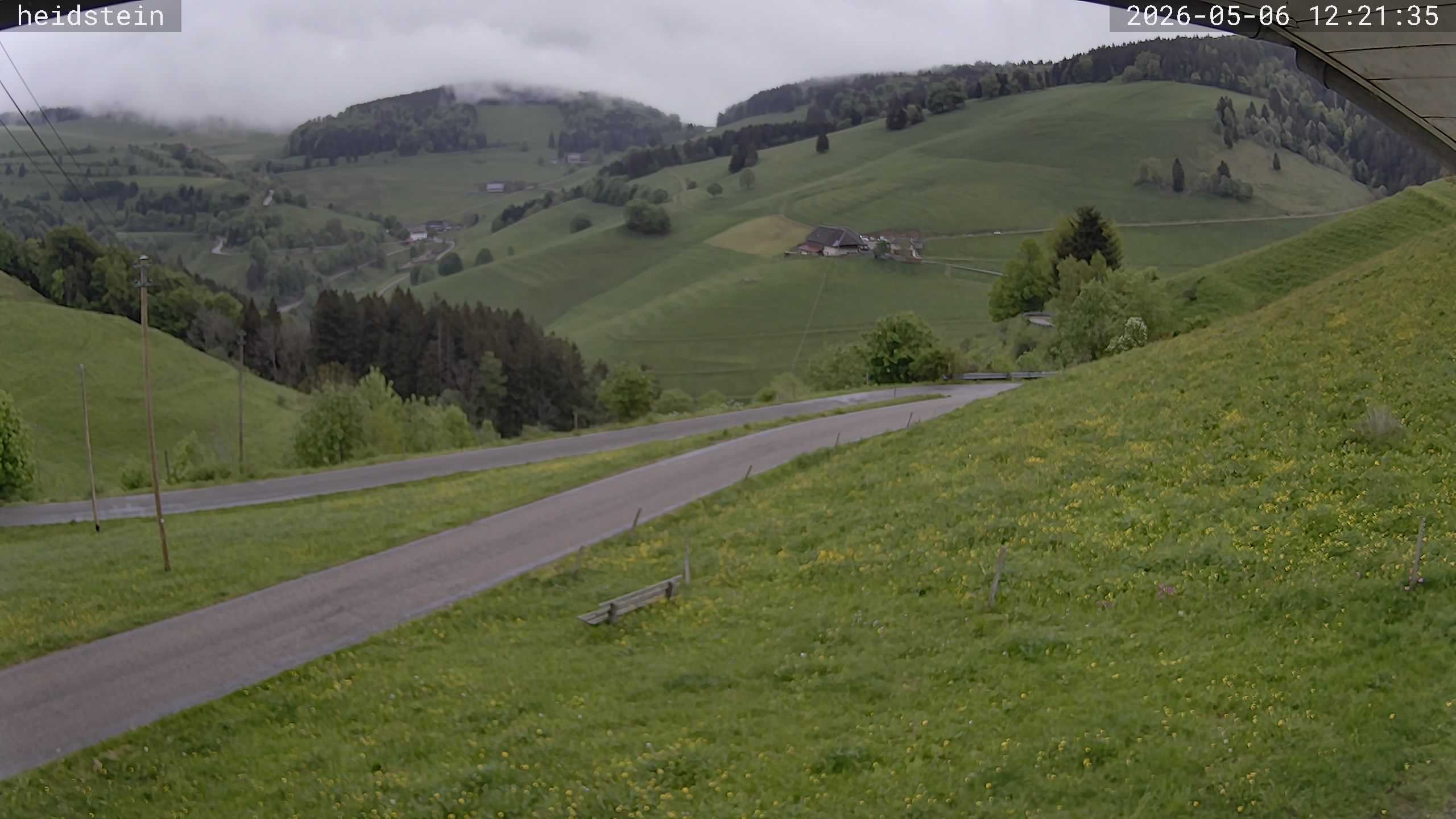 Archived image Webcam Münstertal-Wieden: Heidstein Lift