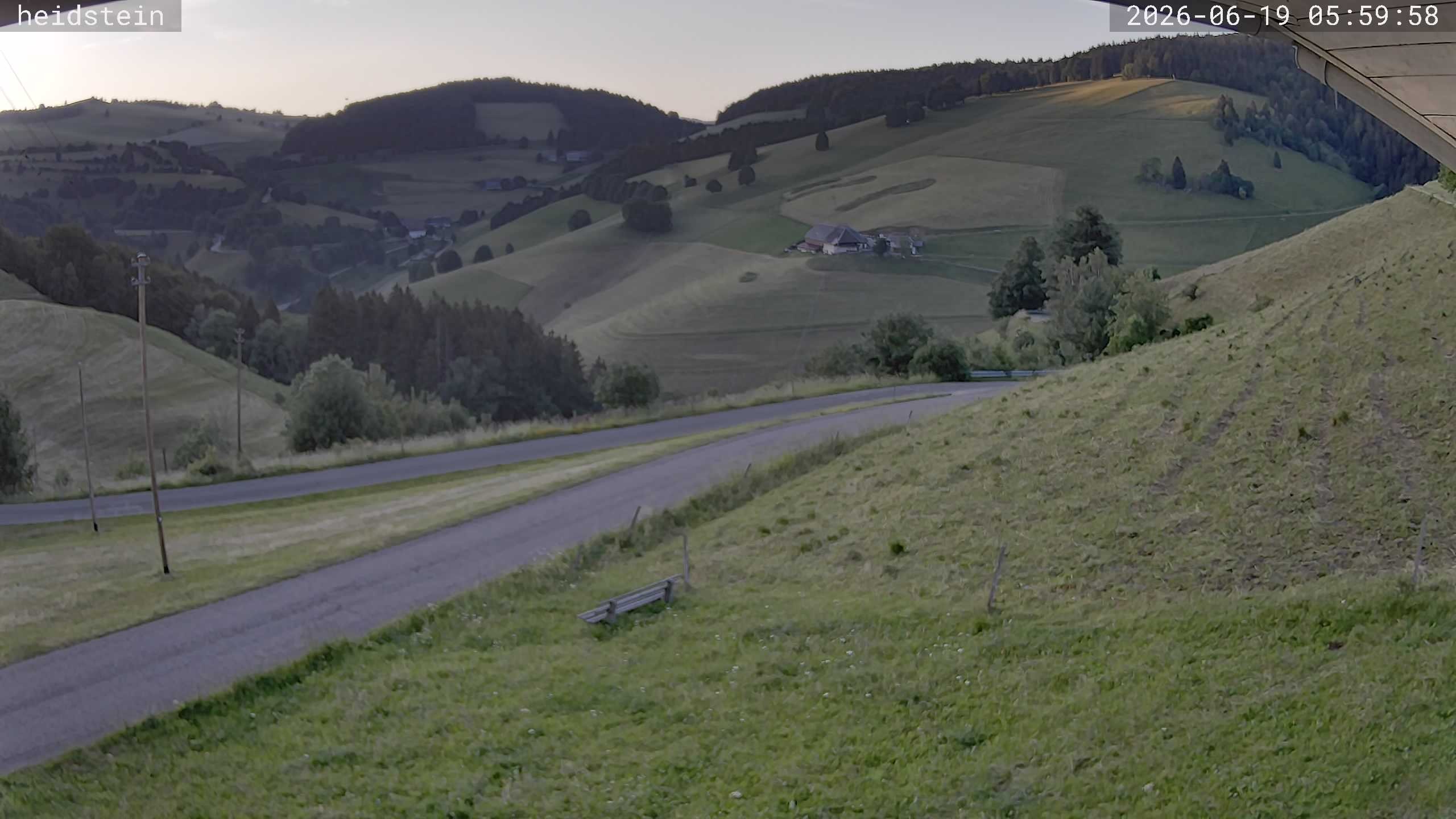 Archived image Webcam Münstertal-Wieden: Heidstein Lift