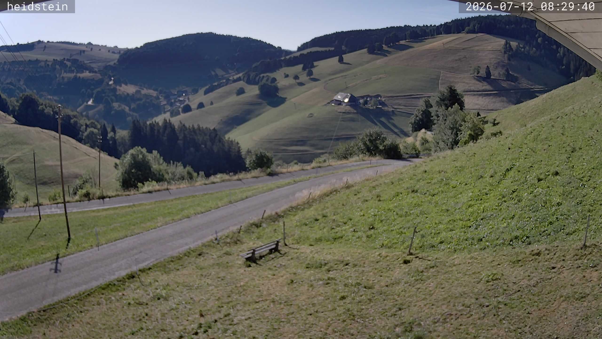 Archived image Webcam Münstertal-Wieden: Heidstein Lift