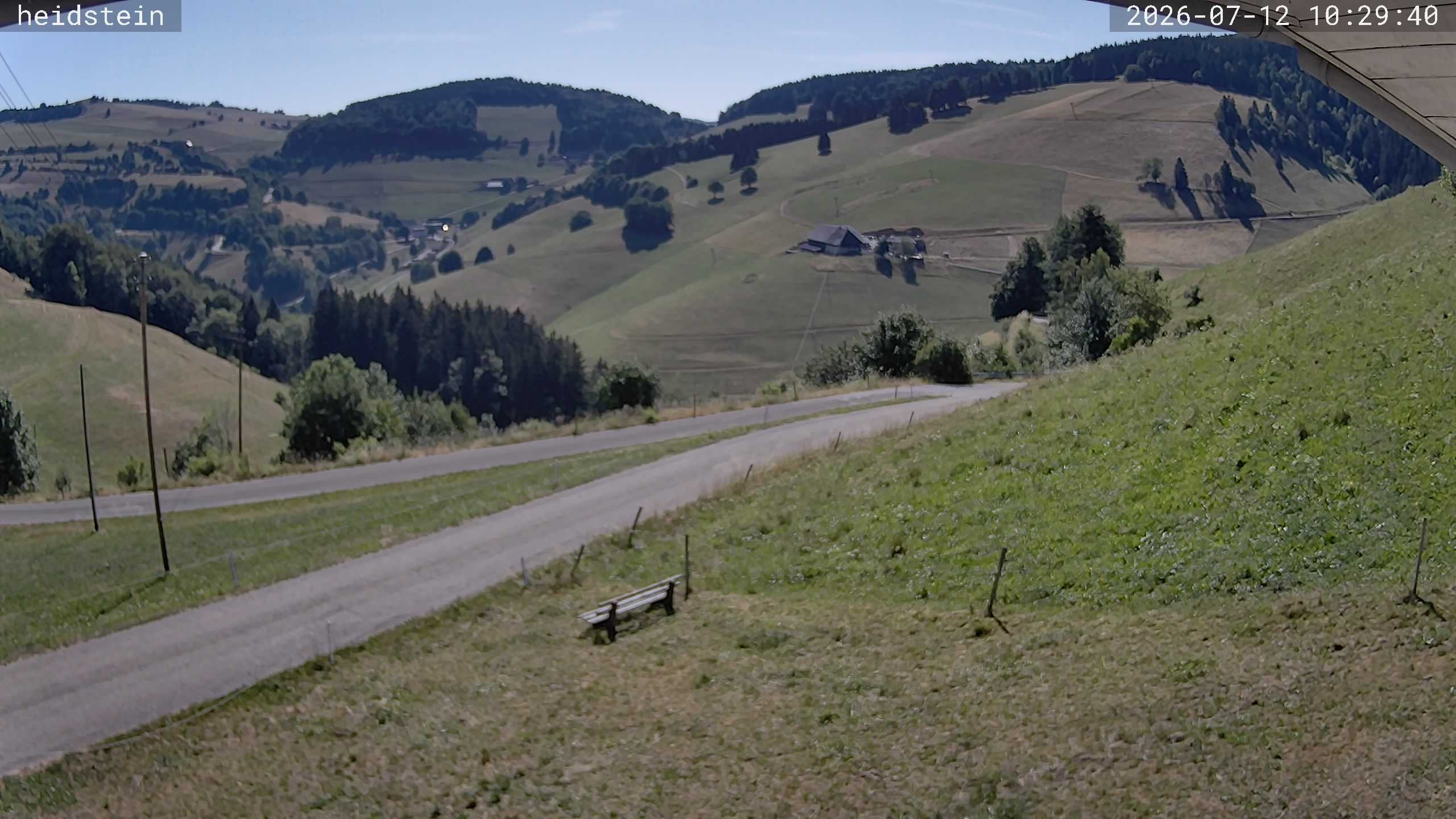 Archived image Webcam Münstertal-Wieden: Heidstein Lift