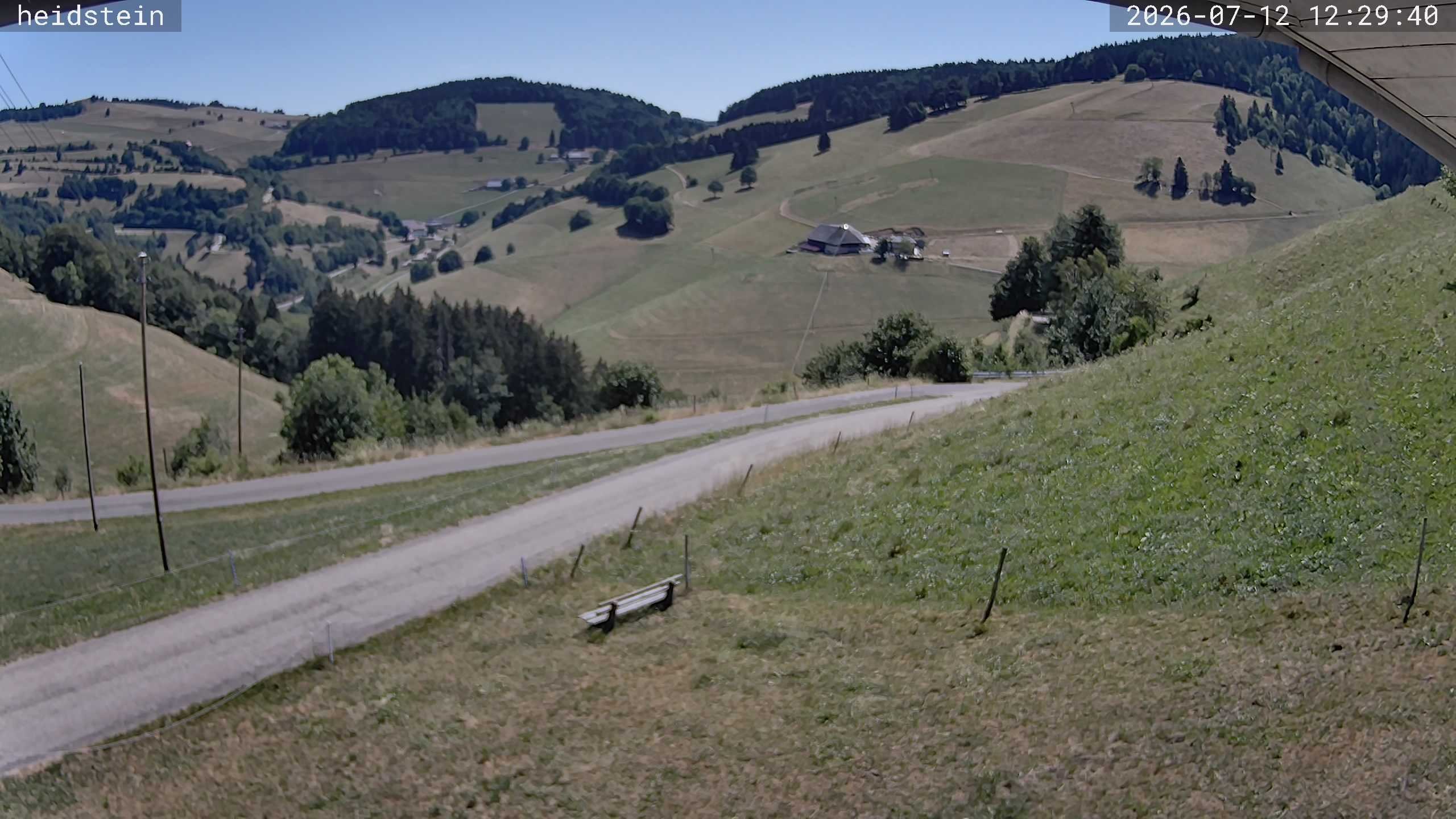 Archived image Webcam Münstertal-Wieden: Heidstein Lift