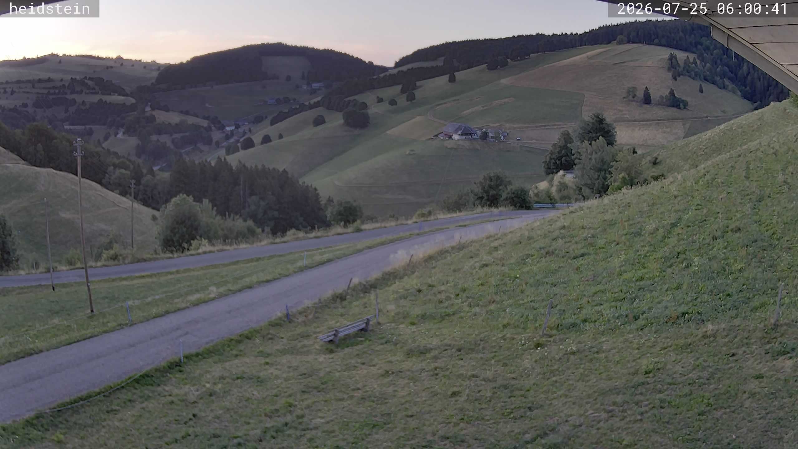 Archived image Webcam Münstertal-Wieden: Heidstein Lift
