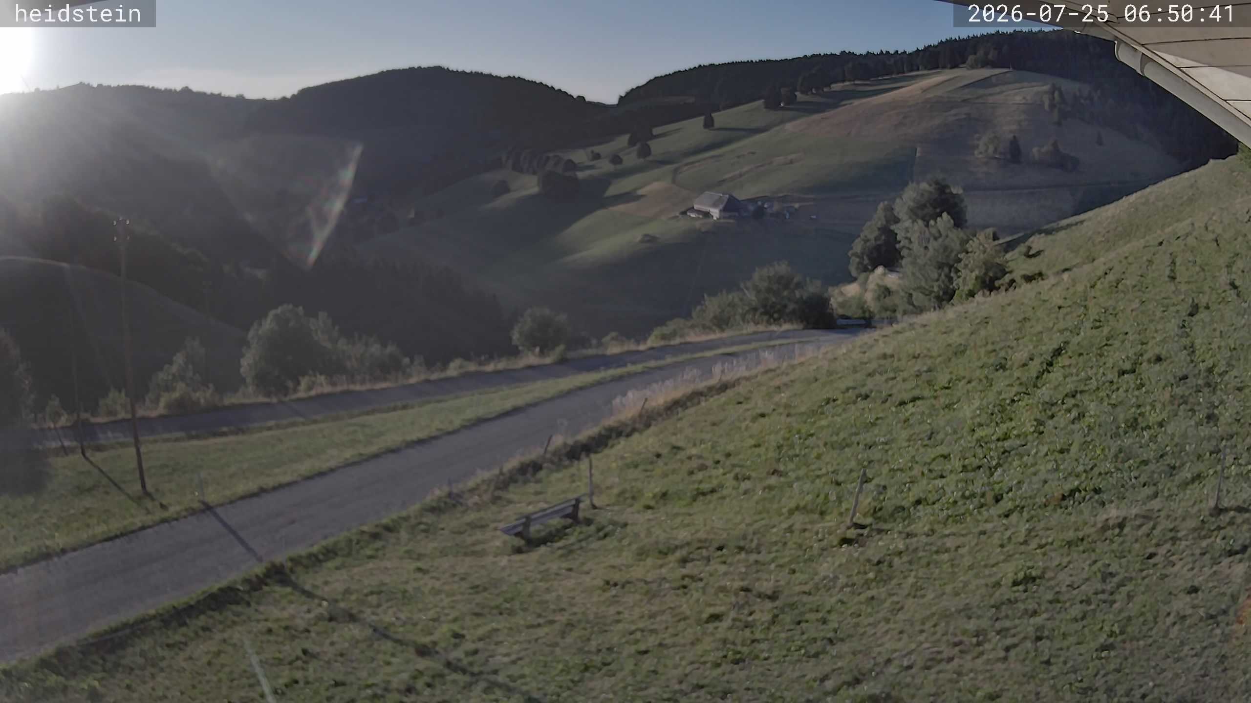 Archived image Webcam Münstertal-Wieden: Heidstein Lift