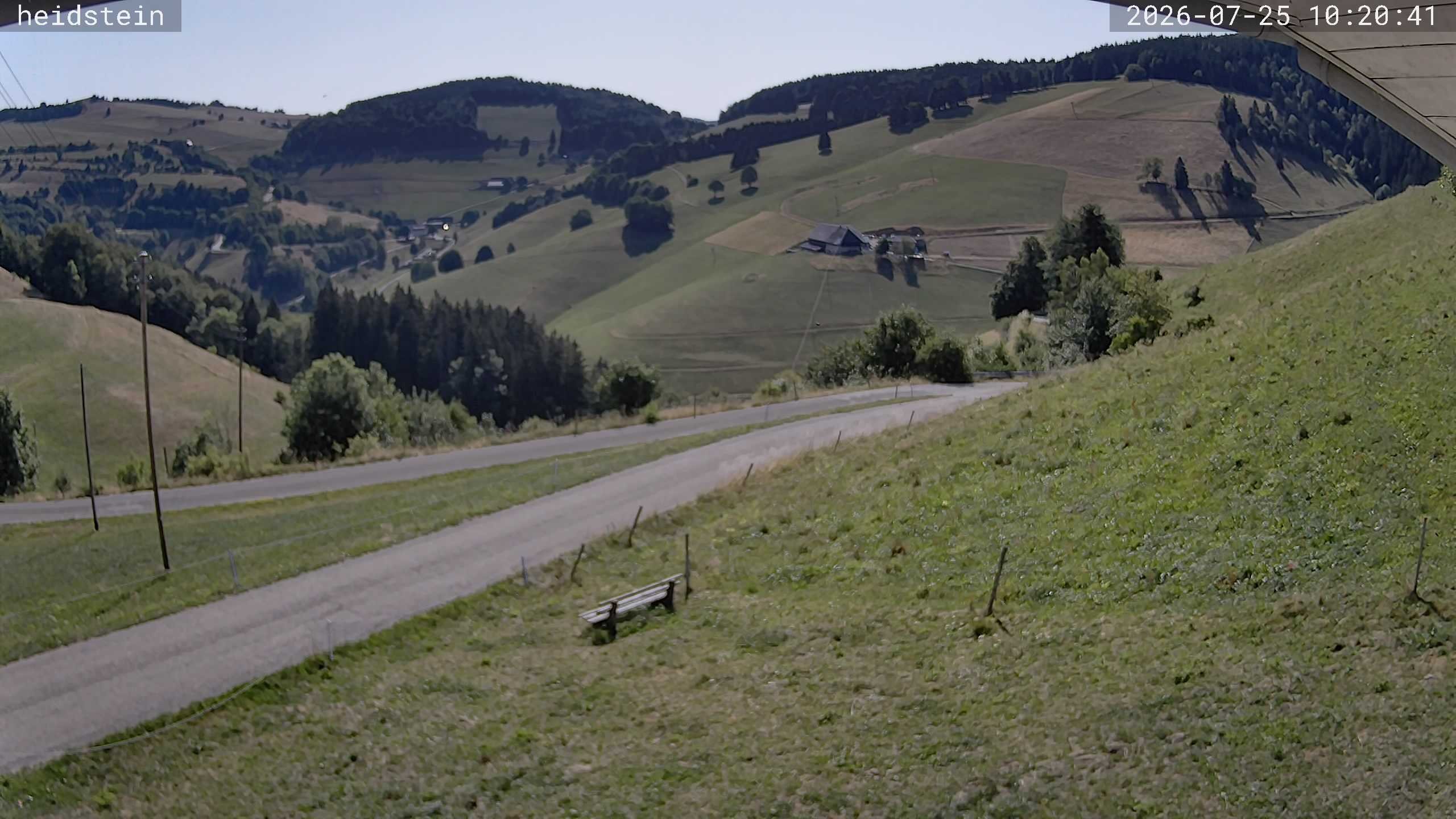 Archived image Webcam Münstertal-Wieden: Heidstein Lift