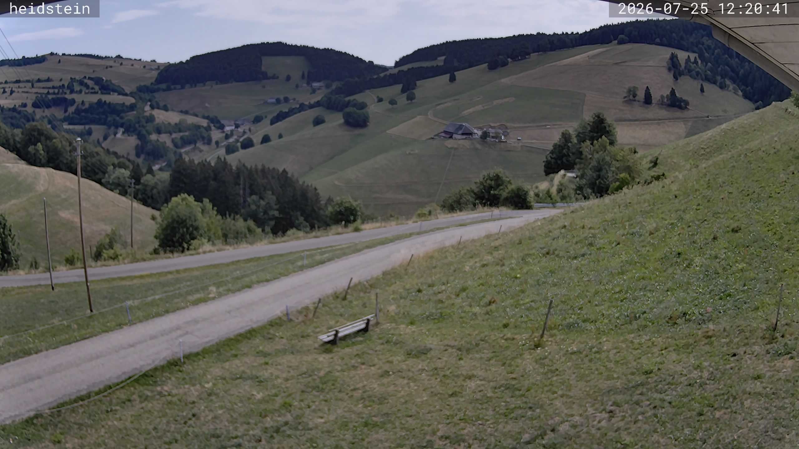 Archived image Webcam Münstertal-Wieden: Heidstein Lift