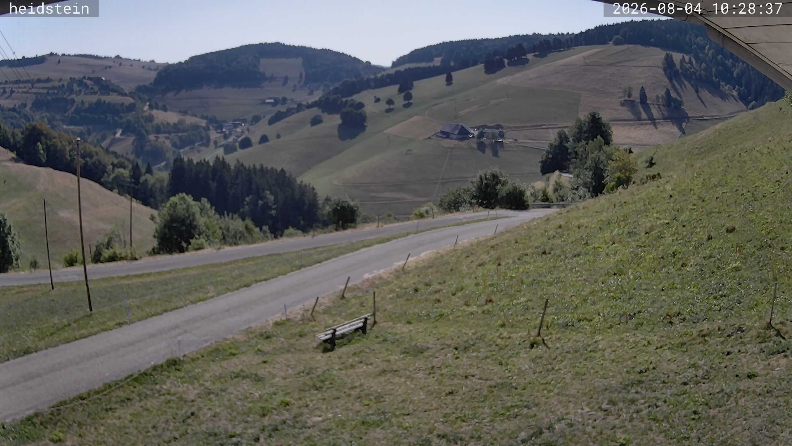 Archived image Webcam Münstertal-Wieden: Heidstein Lift