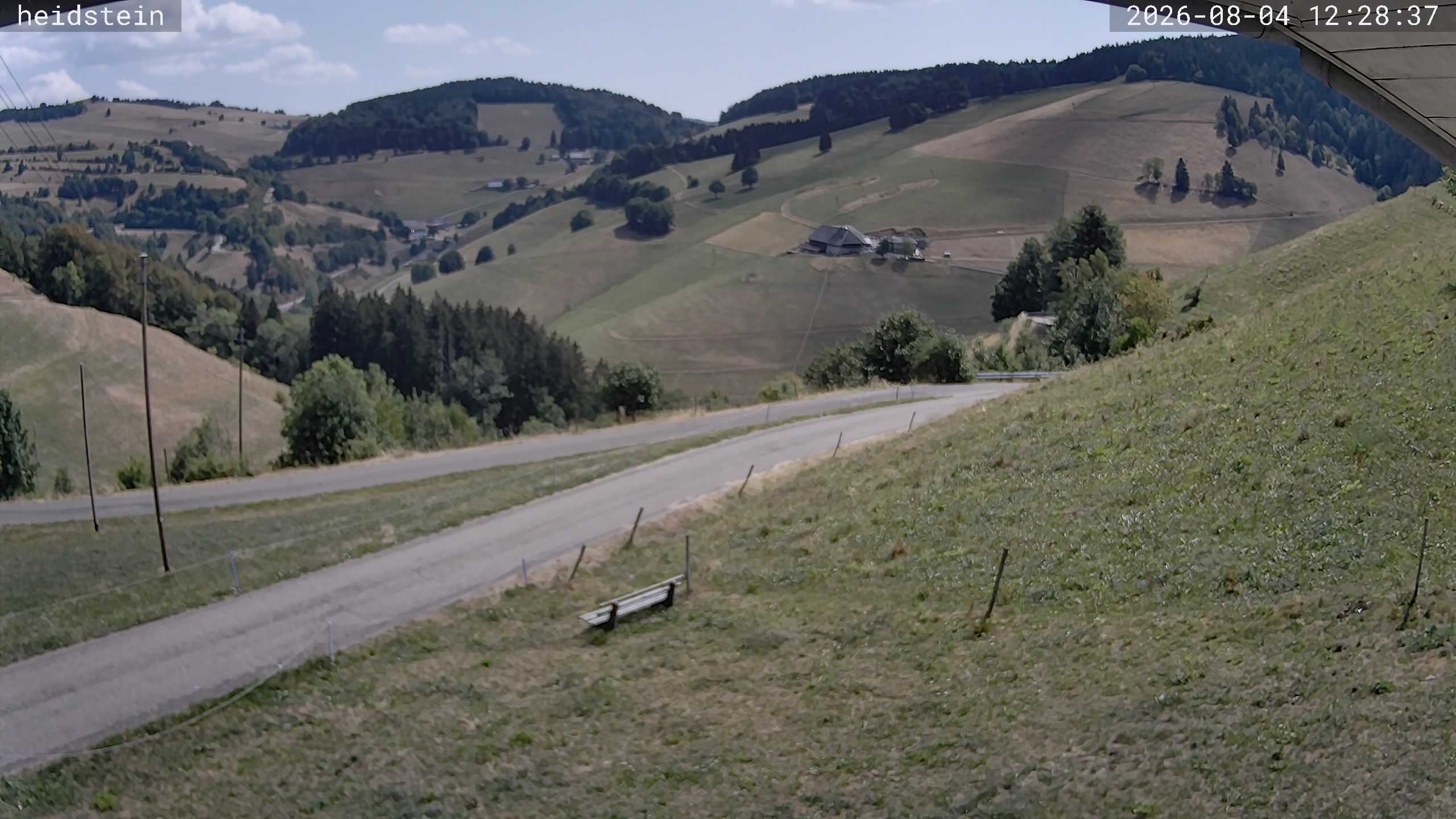Archived image Webcam Münstertal-Wieden: Heidstein Lift