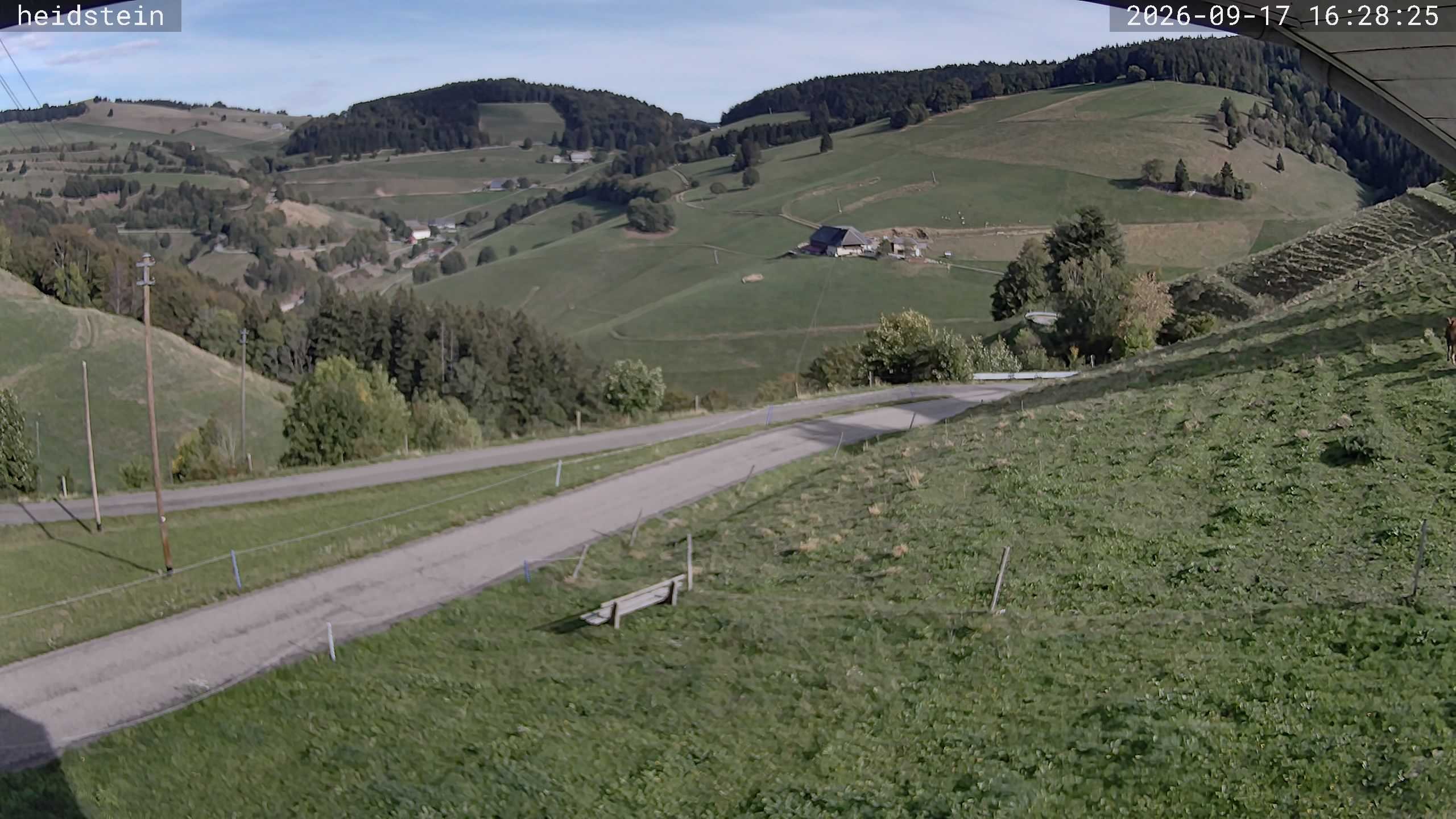 Archiv Foto Webcam Münstertal-Wieden: Heidsteinlift