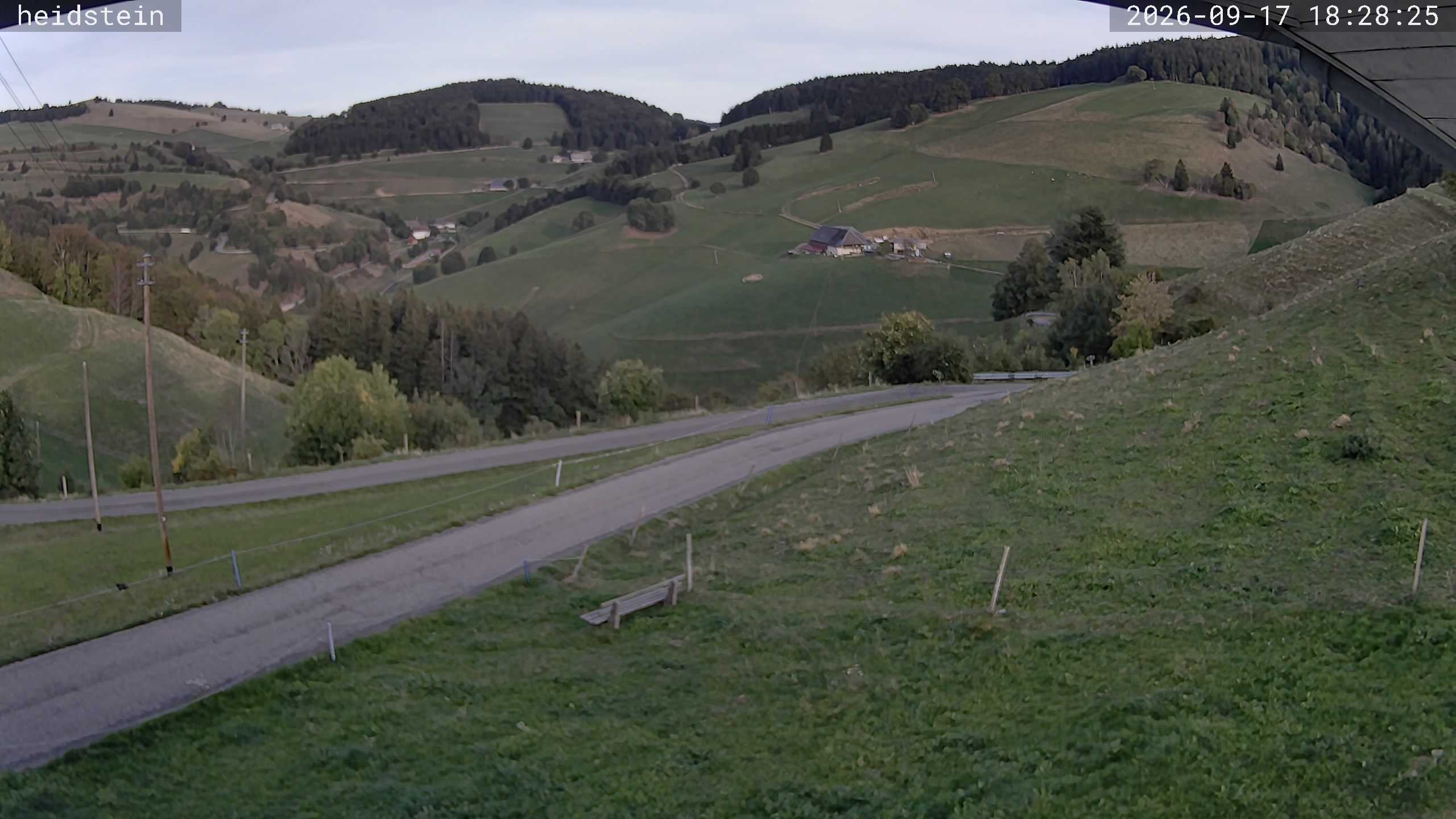 Archived image Webcam Münstertal-Wieden: Heidstein Lift