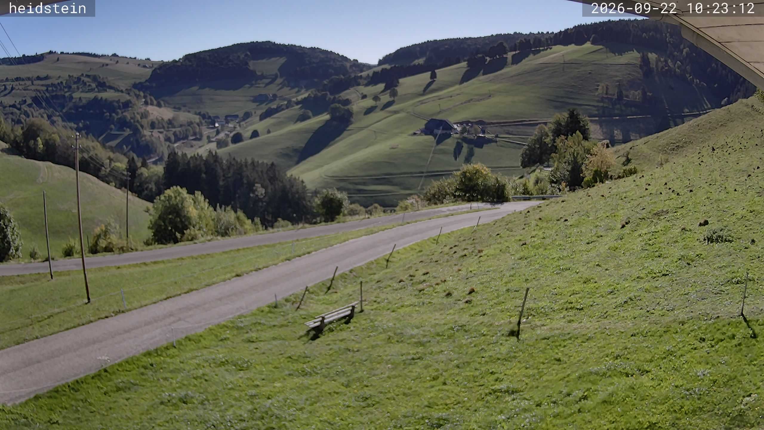 Archived image Webcam Münstertal-Wieden: Heidstein Lift