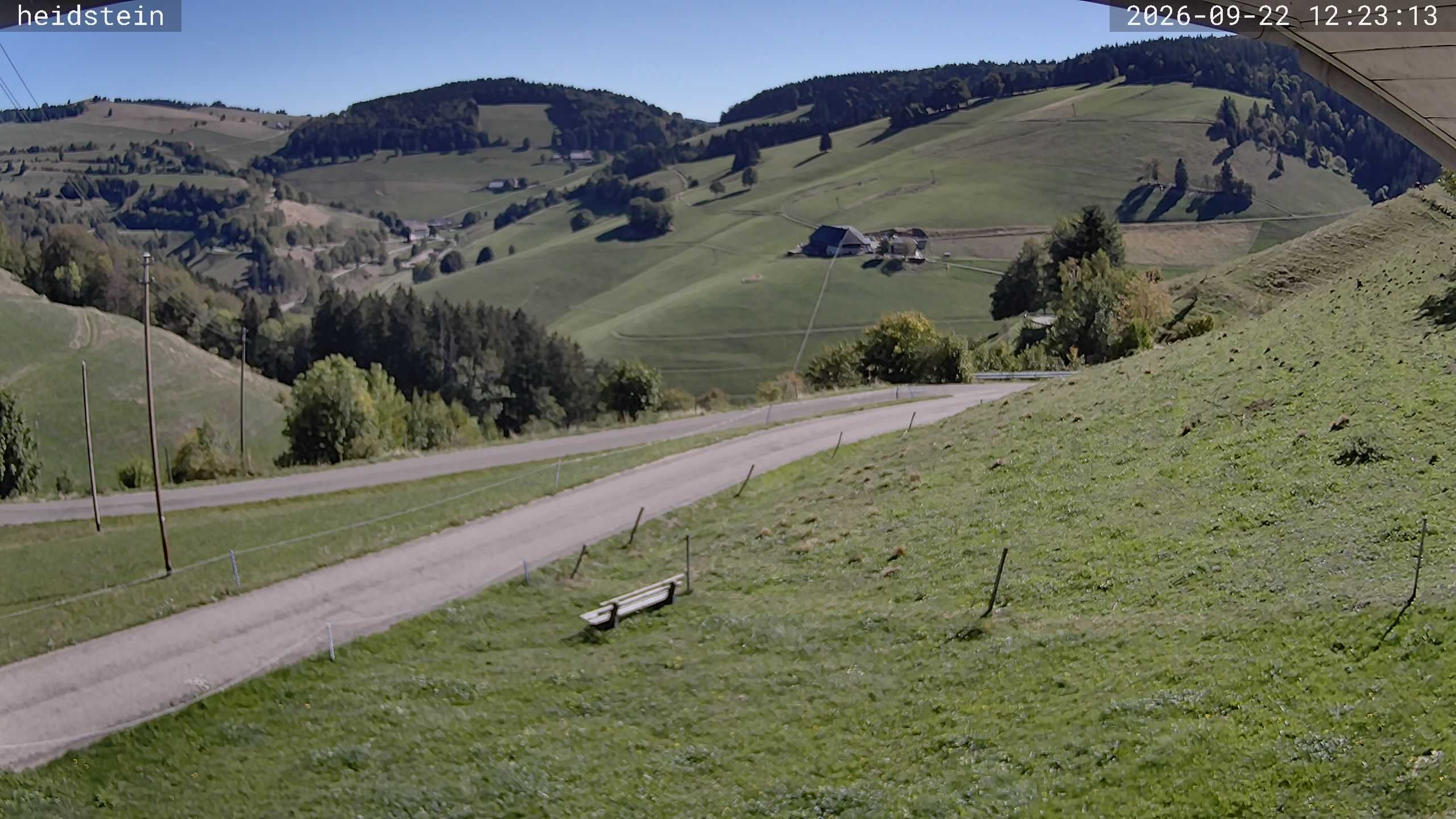 Archived image Webcam Münstertal-Wieden: Heidstein Lift
