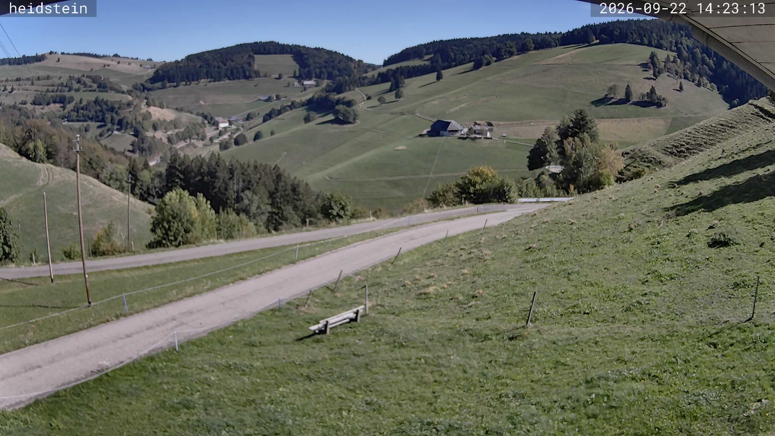 Archived image Webcam Münstertal-Wieden: Heidstein Lift