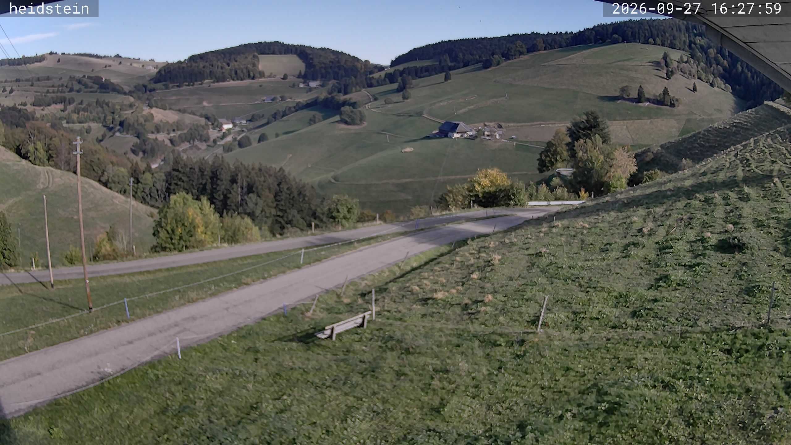Archiv Foto Webcam Münstertal-Wieden: Heidsteinlift