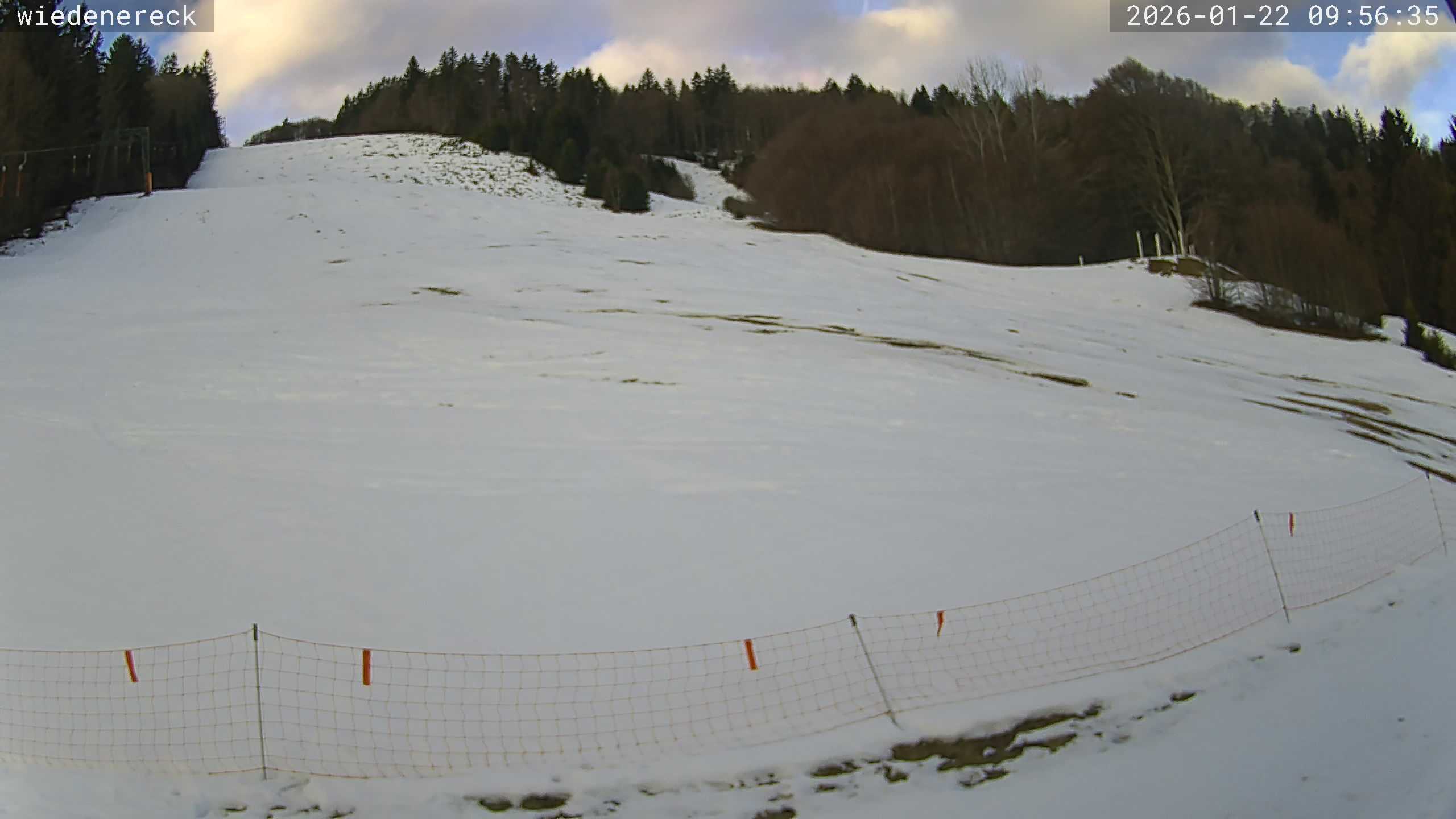 Archiv Foto Webcam Münstertal-Wieden: Wiedenereck Skilift
