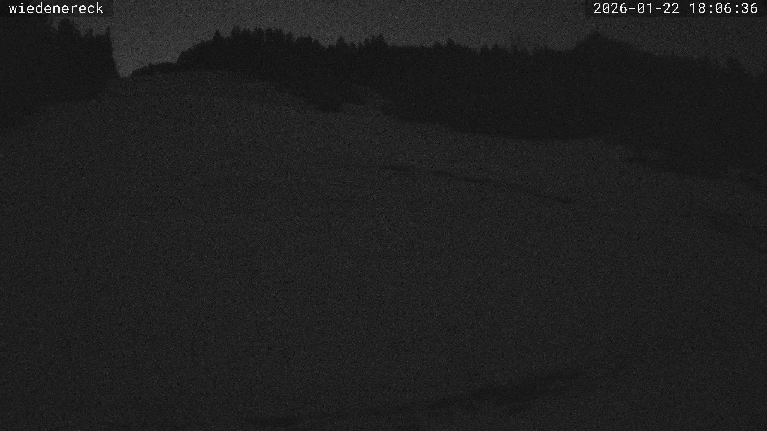 Archiv Foto Webcam Münstertal-Wieden: Wiedenereck Skilift