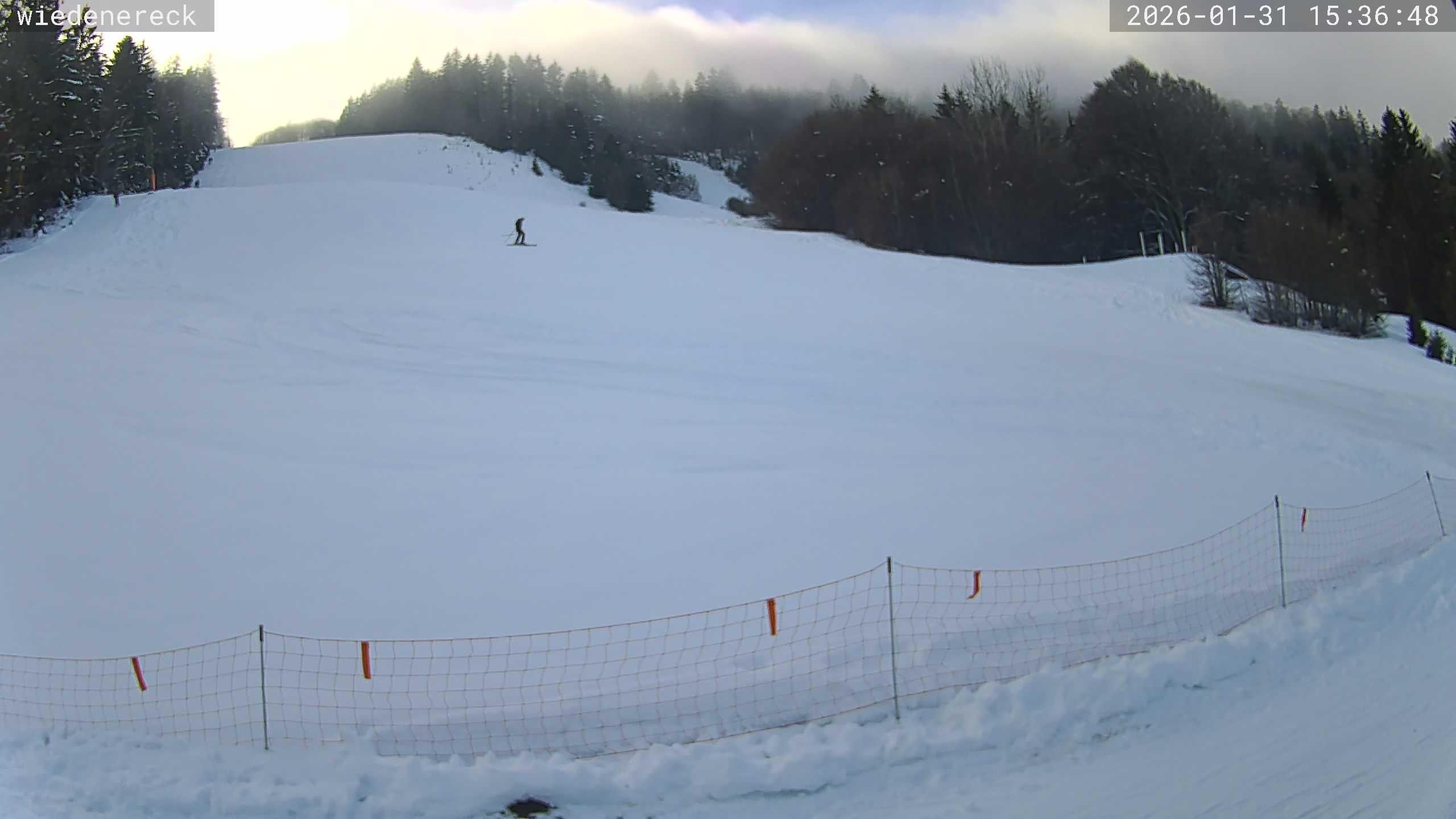 Archiv Foto Webcam Münstertal-Wieden: Wiedenereck Skilift