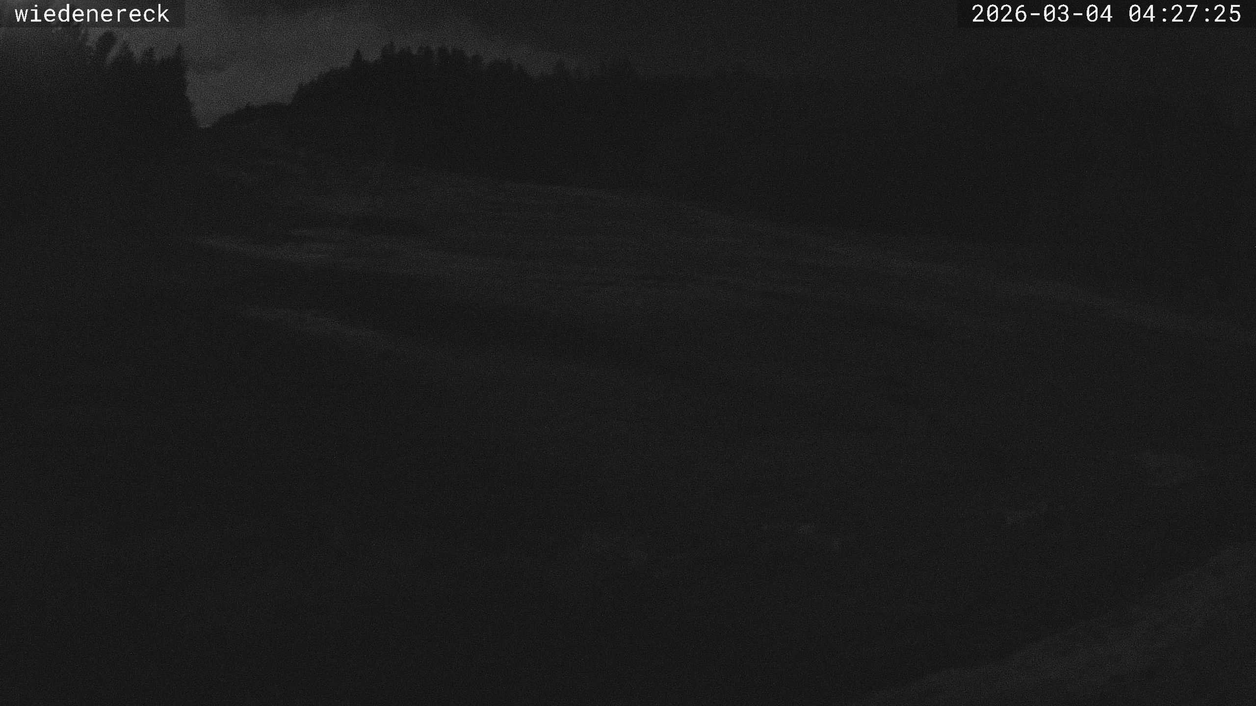 Archiv Foto Webcam Münstertal-Wieden: Wiedenereck Skilift