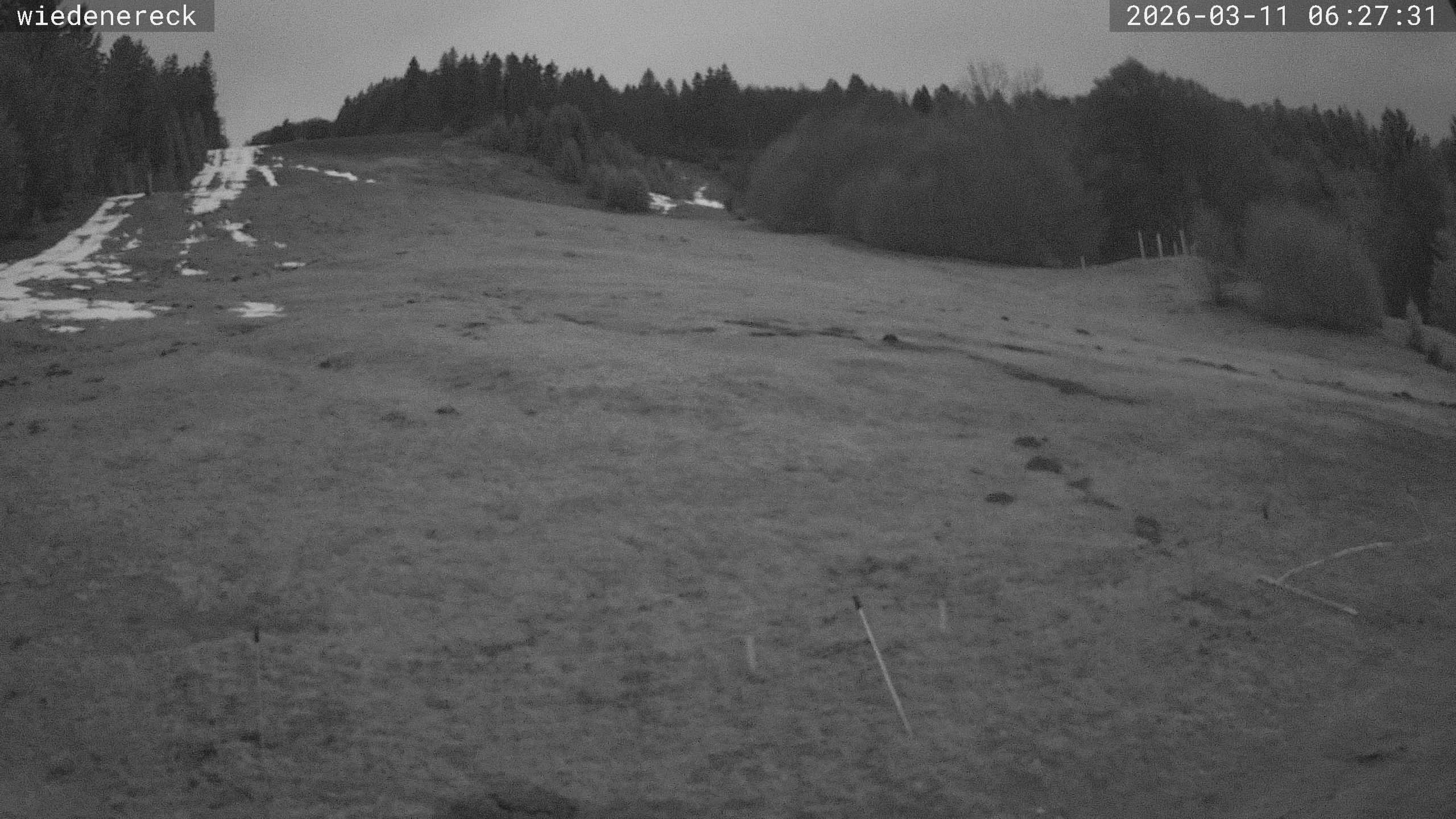 Archiv Foto Webcam Münstertal-Wieden: Wiedenereck Skilift