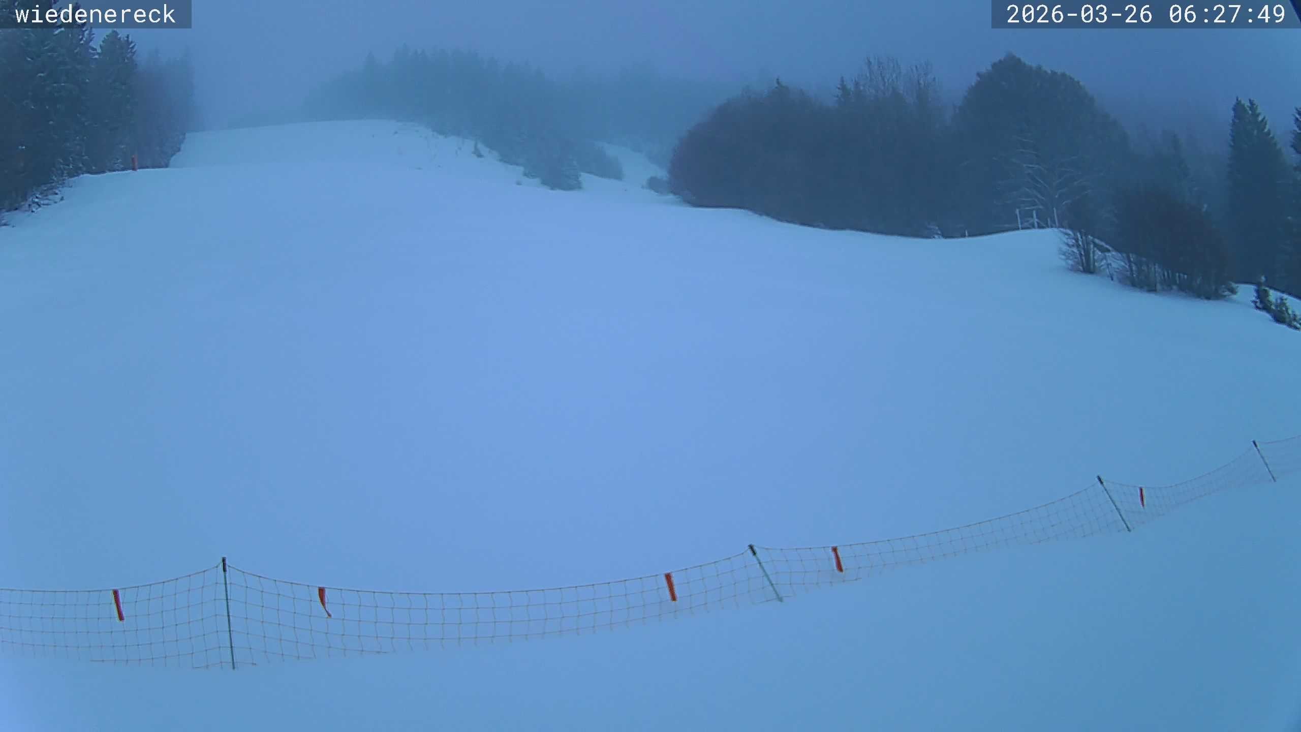 Archiv Foto Webcam Münstertal-Wieden: Wiedenereck Skilift