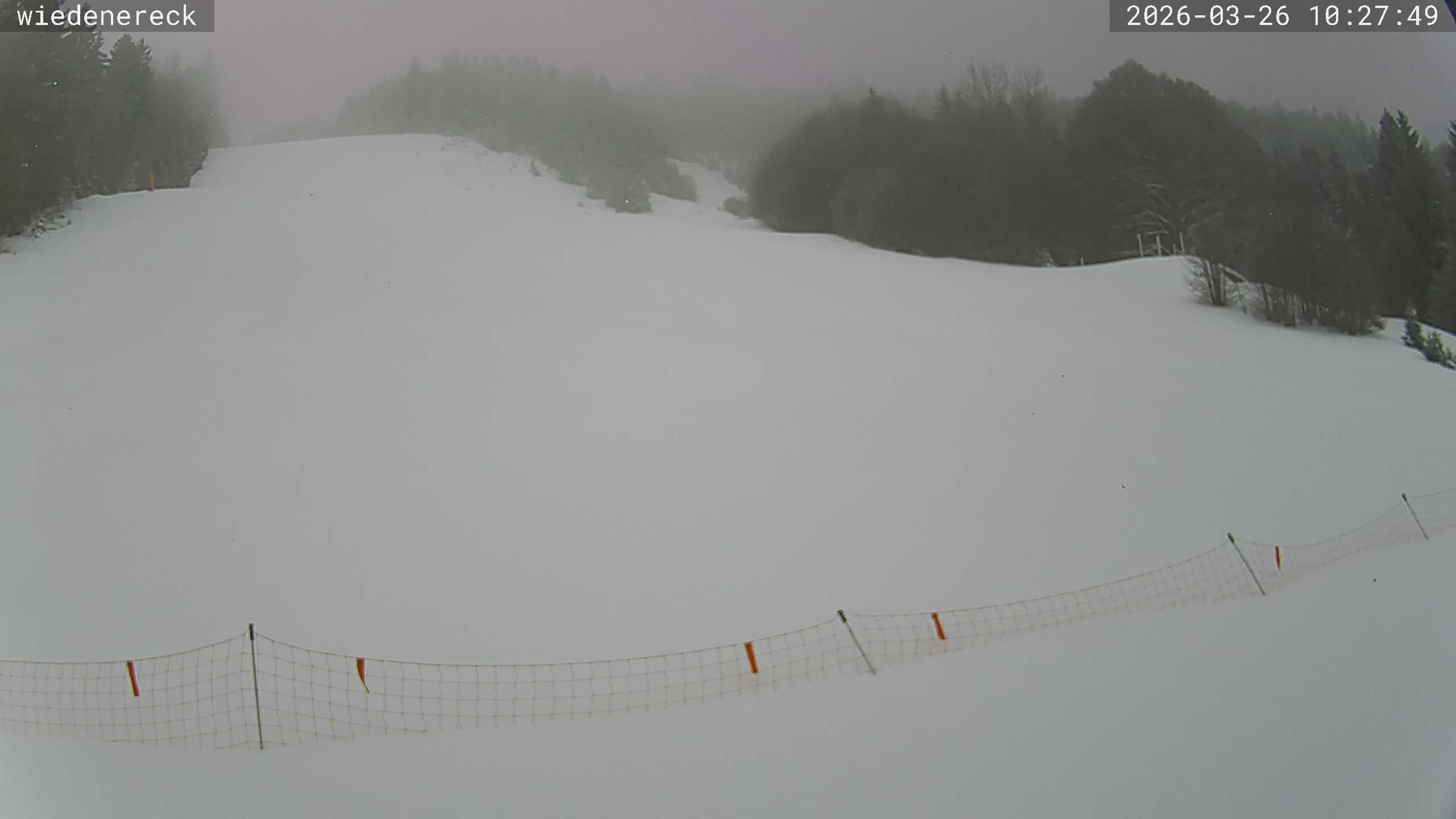 Archiv Foto Webcam Münstertal-Wieden: Wiedenereck Skilift