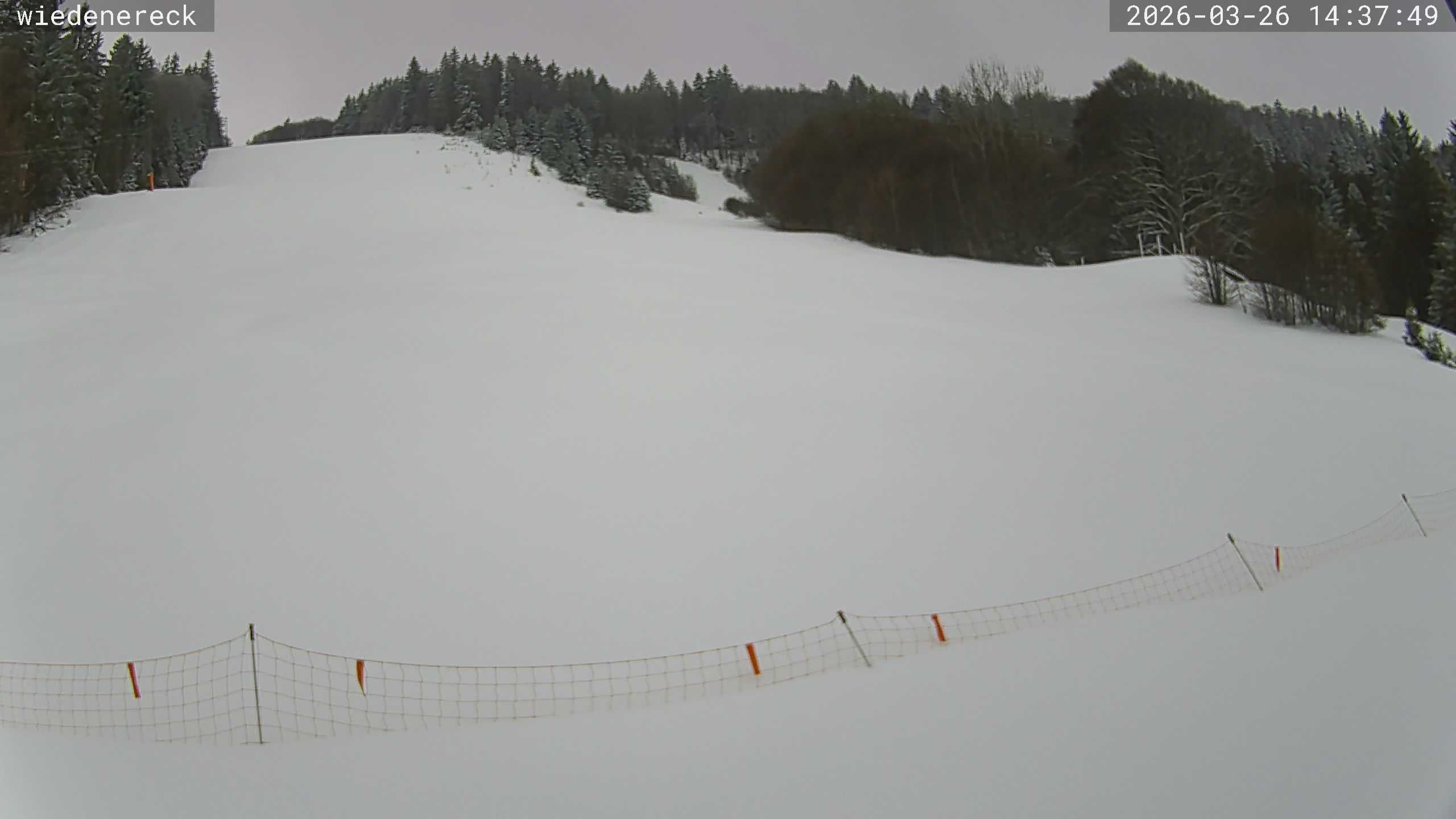 Archiv Foto Webcam Münstertal-Wieden: Wiedenereck Skilift