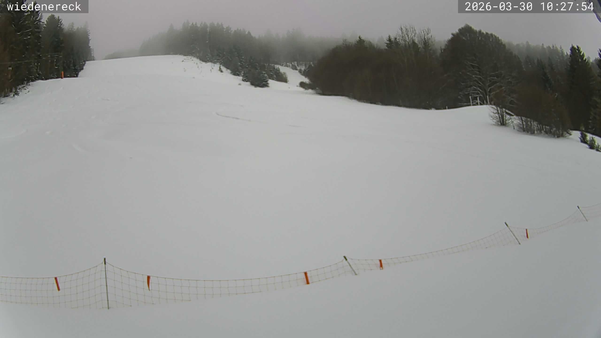 Archiv Foto Webcam Münstertal-Wieden: Wiedenereck Skilift