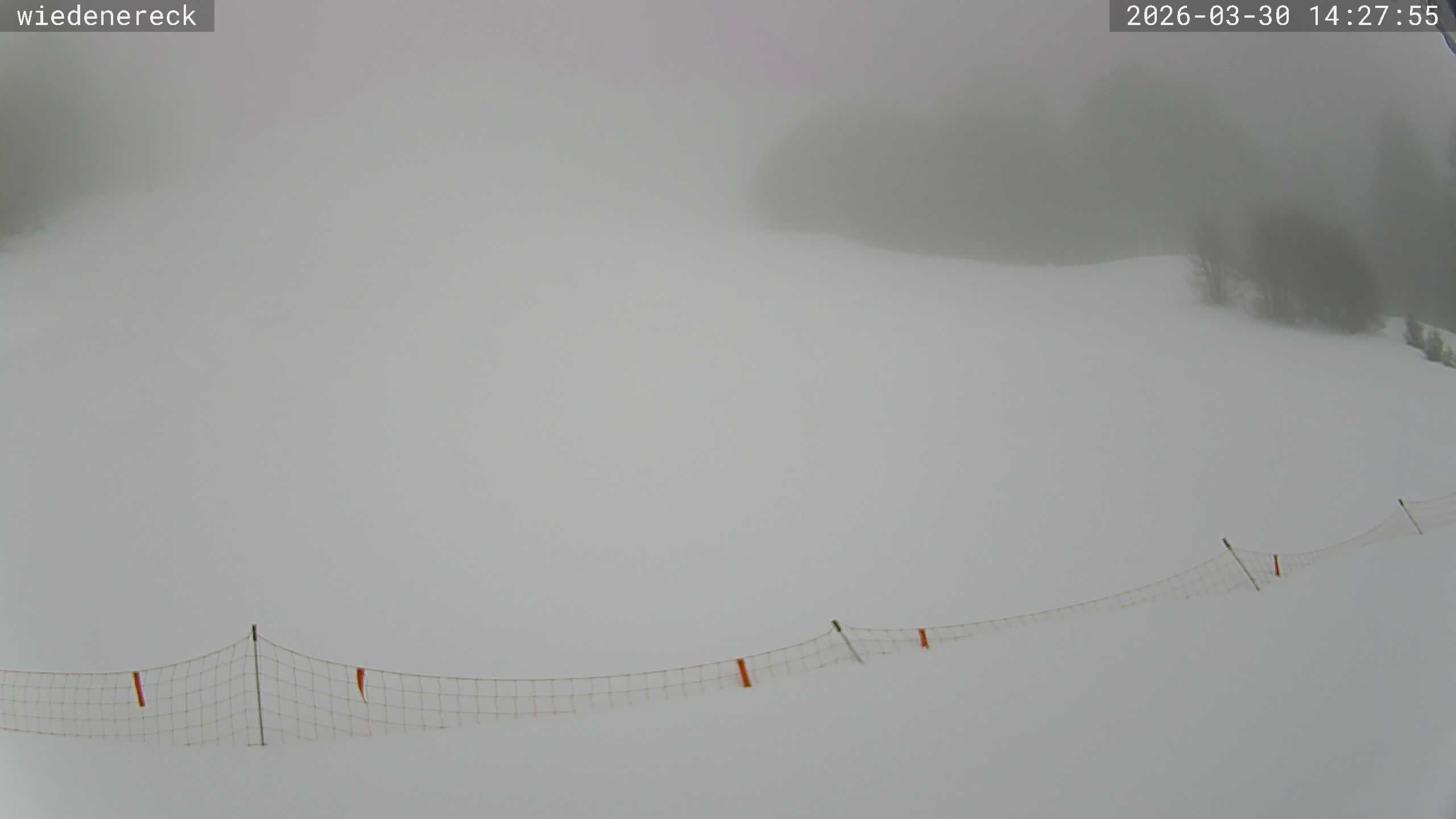 Archiv Foto Webcam Münstertal-Wieden: Wiedenereck Skilift