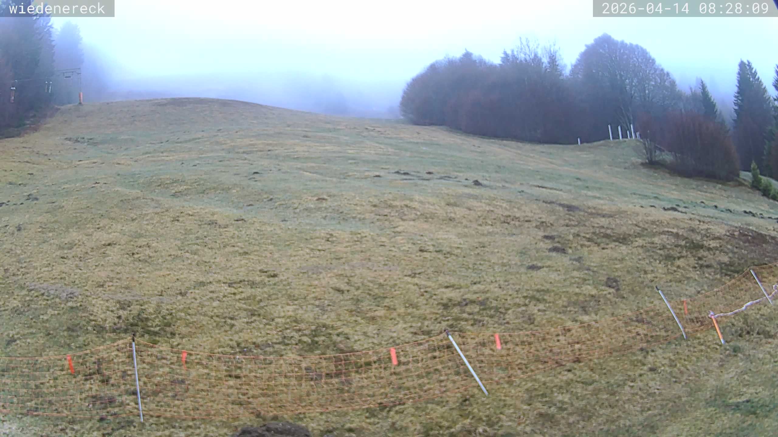 Archiv Foto Webcam Münstertal-Wieden: Wiedenereck Skilift