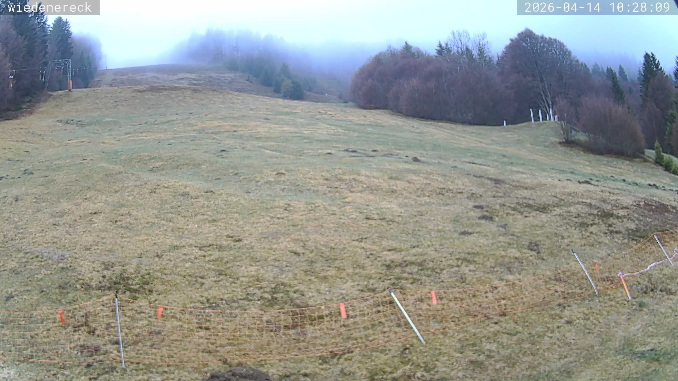 Archiv Foto Webcam Münstertal-Wieden: Wiedenereck Skilift