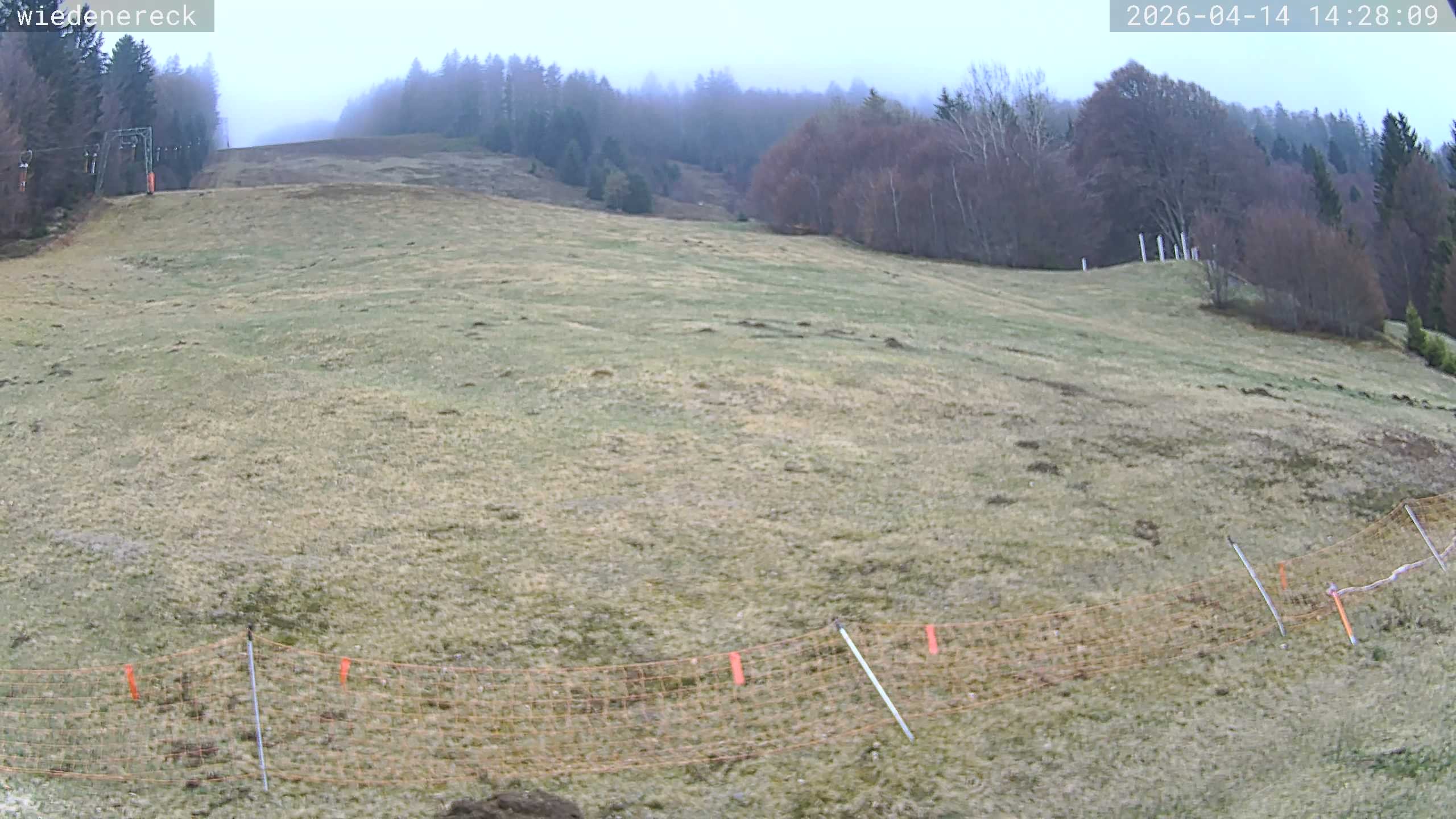 Archiv Foto Webcam Münstertal-Wieden: Wiedenereck Skilift