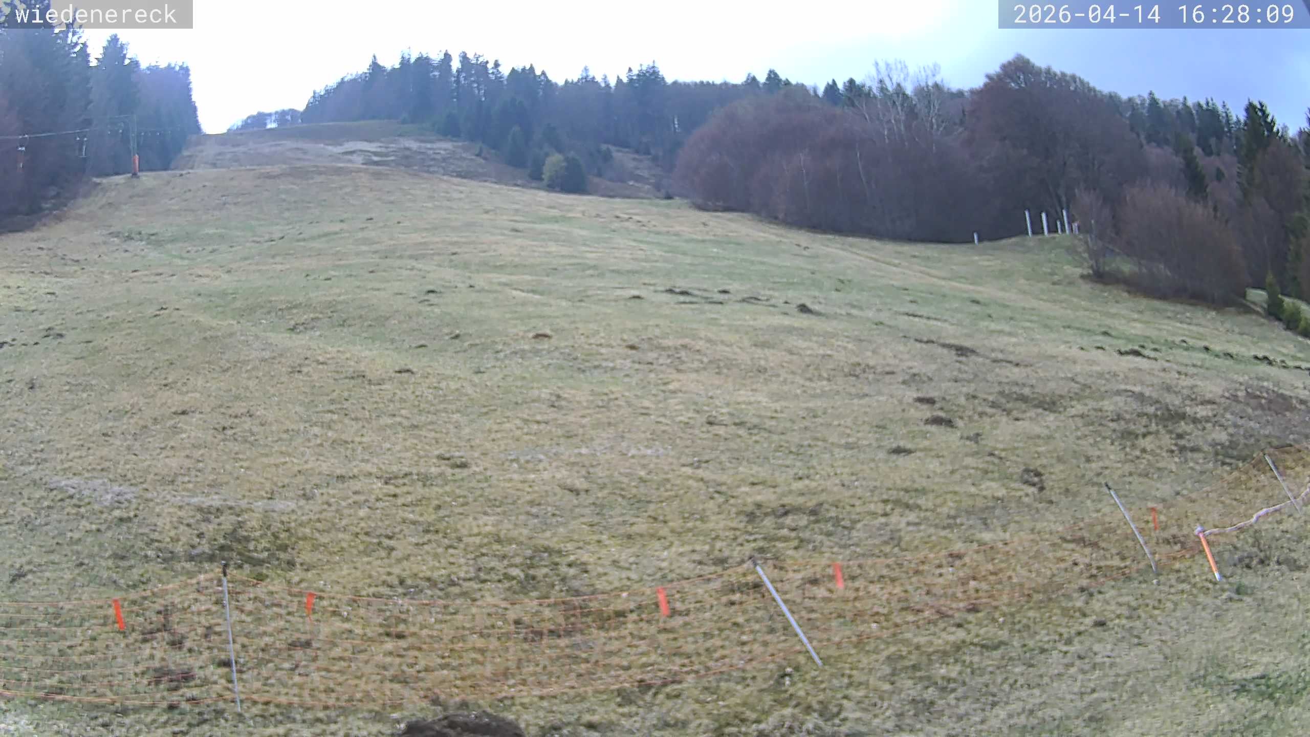 Archiv Foto Webcam Münstertal-Wieden: Wiedenereck Skilift