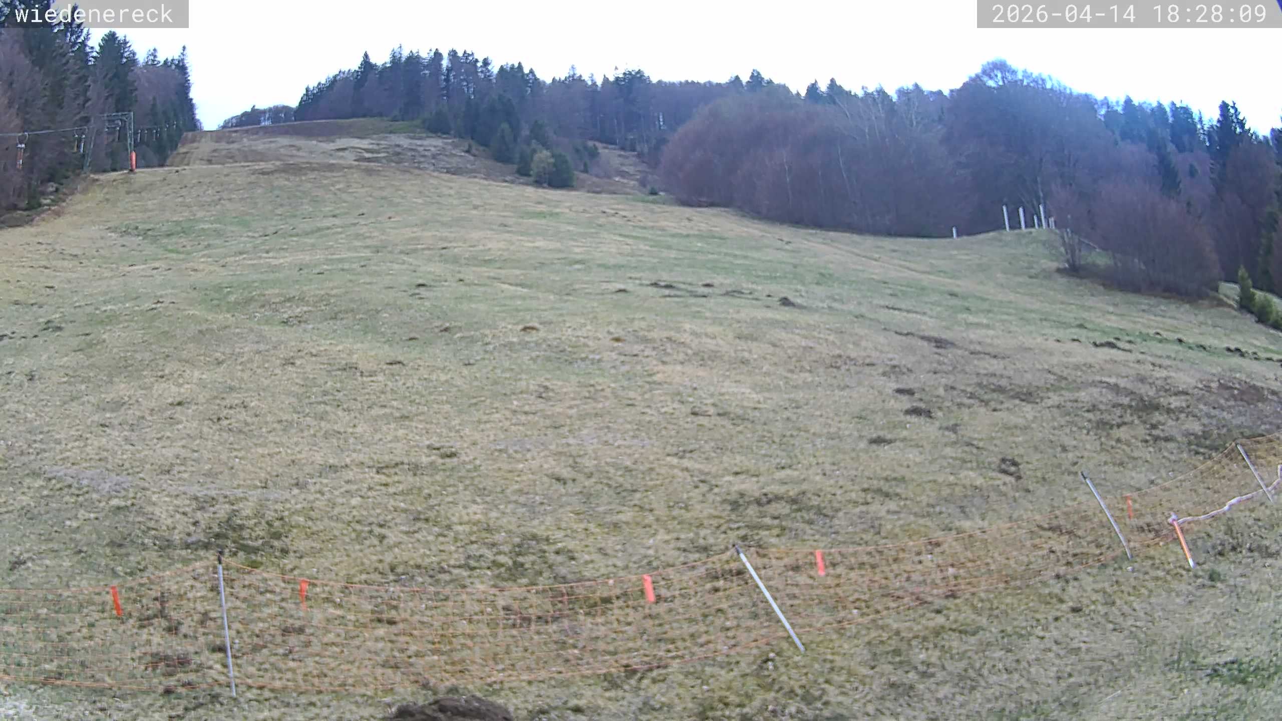 Archiv Foto Webcam Münstertal-Wieden: Wiedenereck Skilift